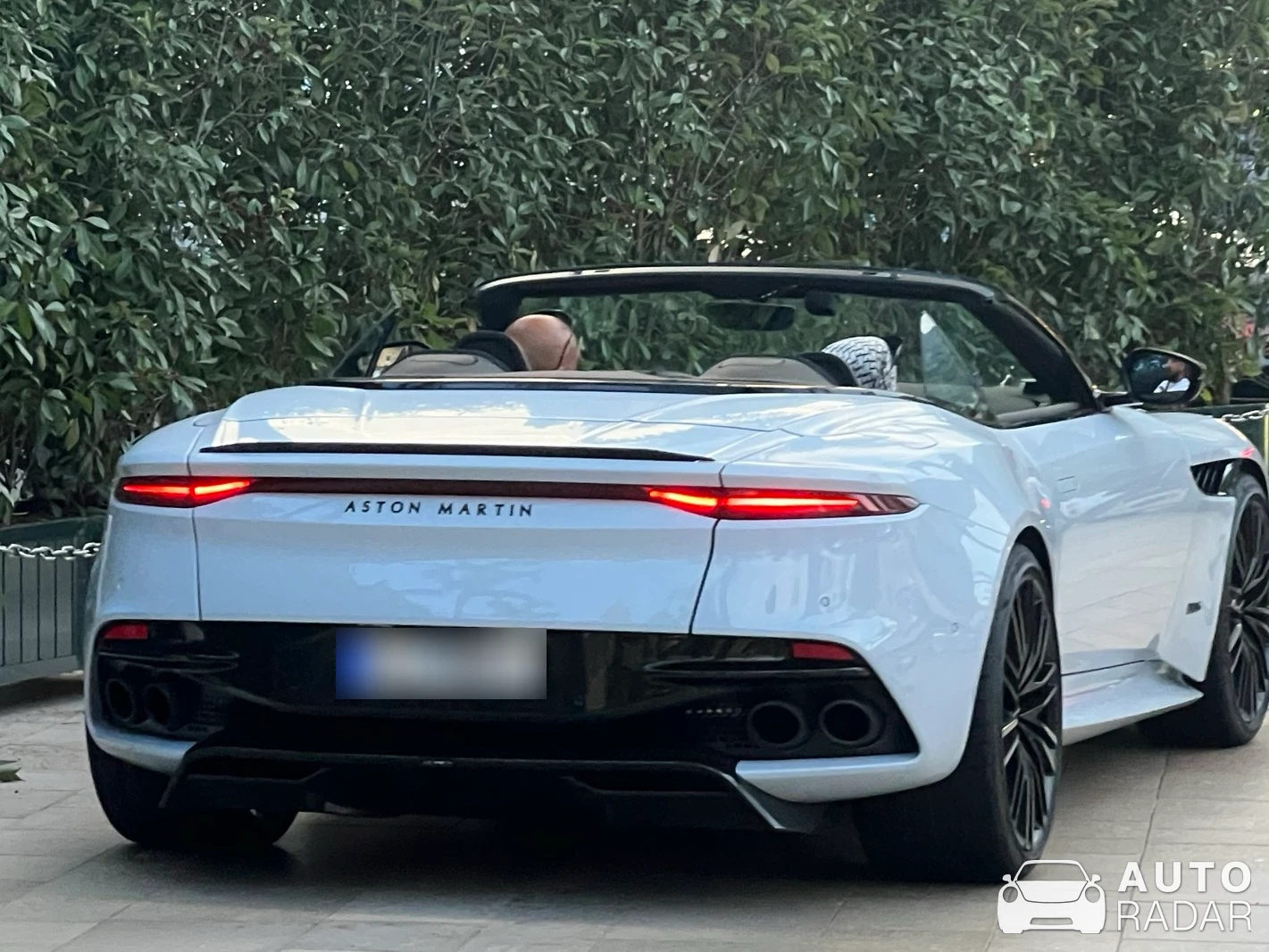 Aston Martin DBS spotted in Monaco