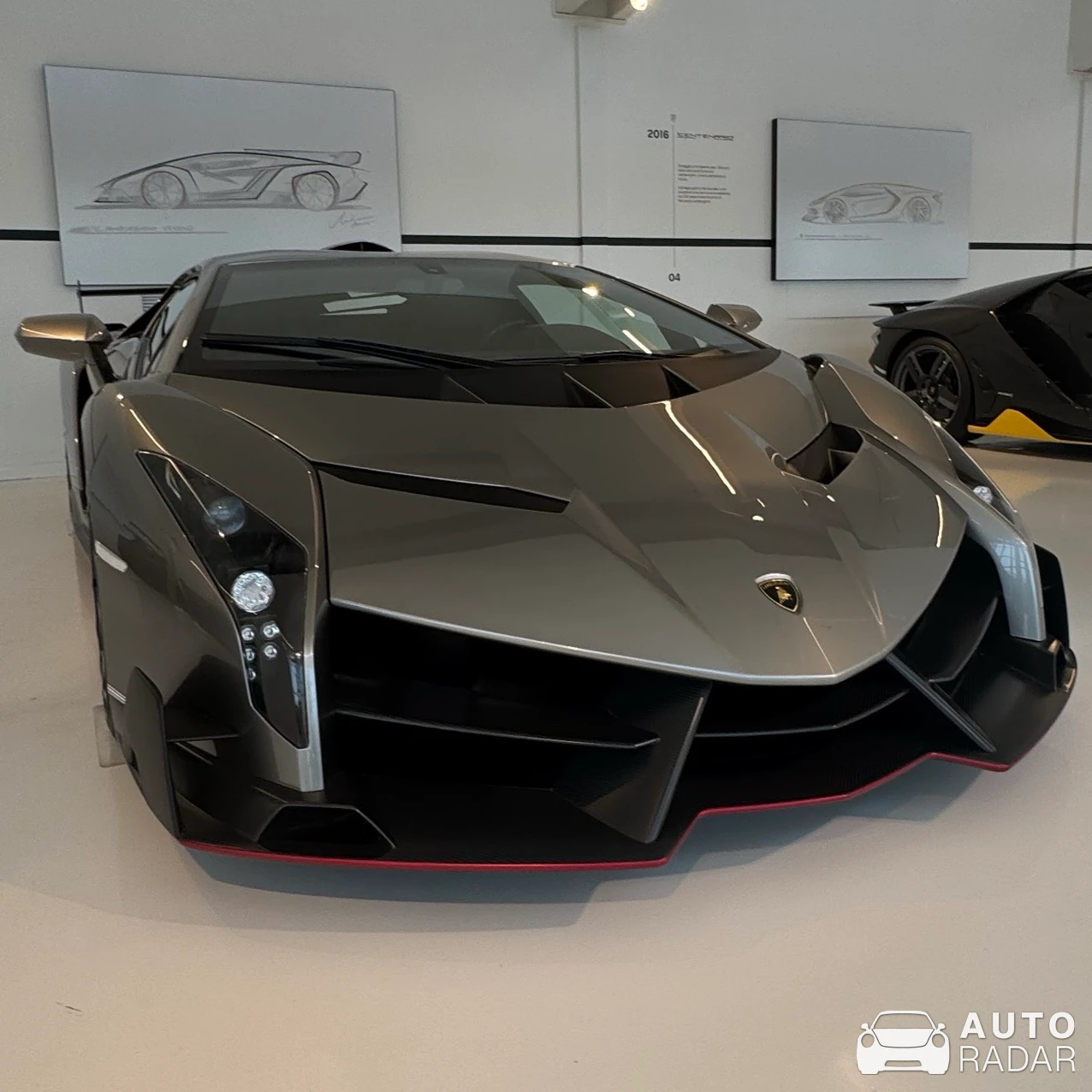 Lamborghini Veneno LP750-4 spotted in Sant'Agata Bolognese