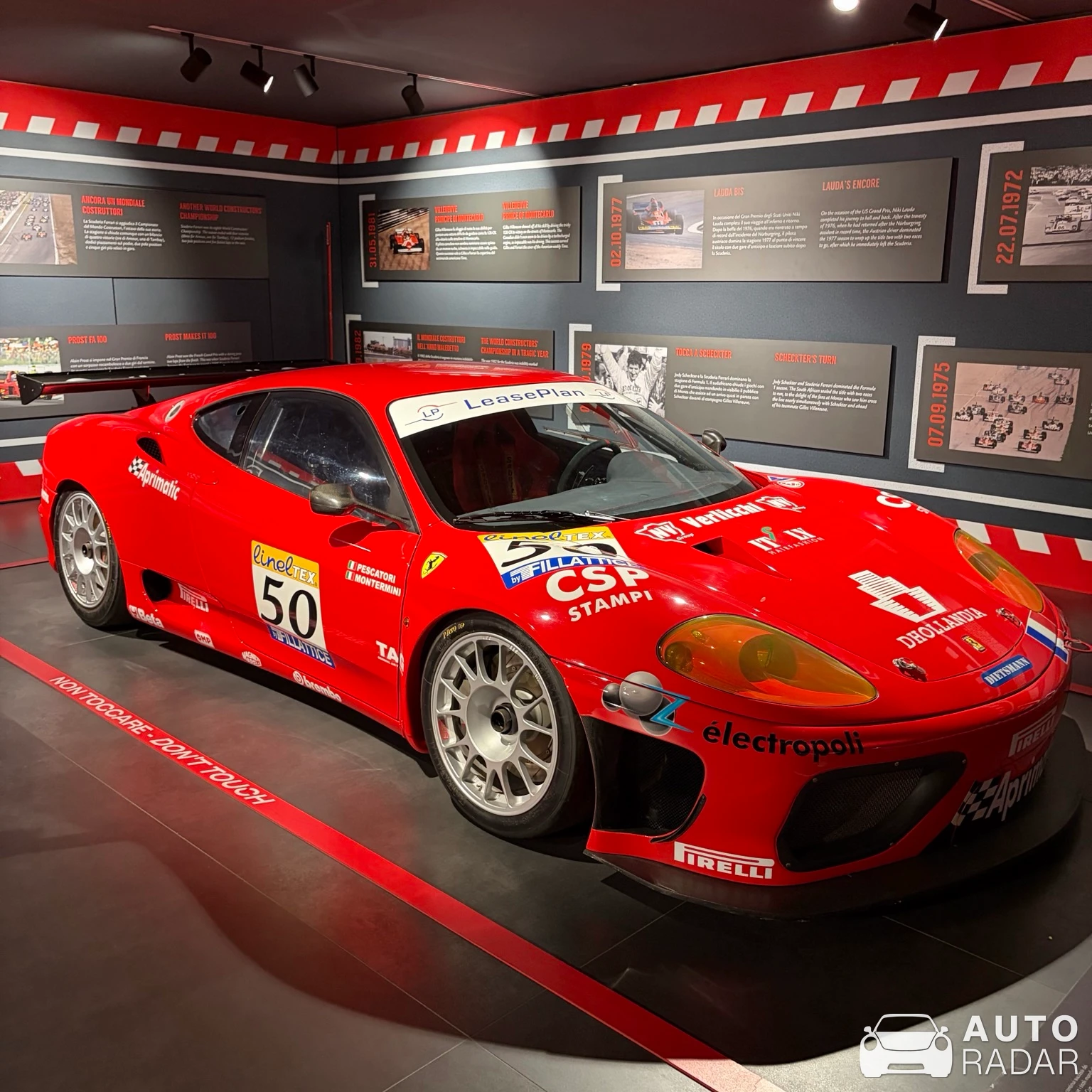 Ferrari 360 Challenge spotted in Maranello