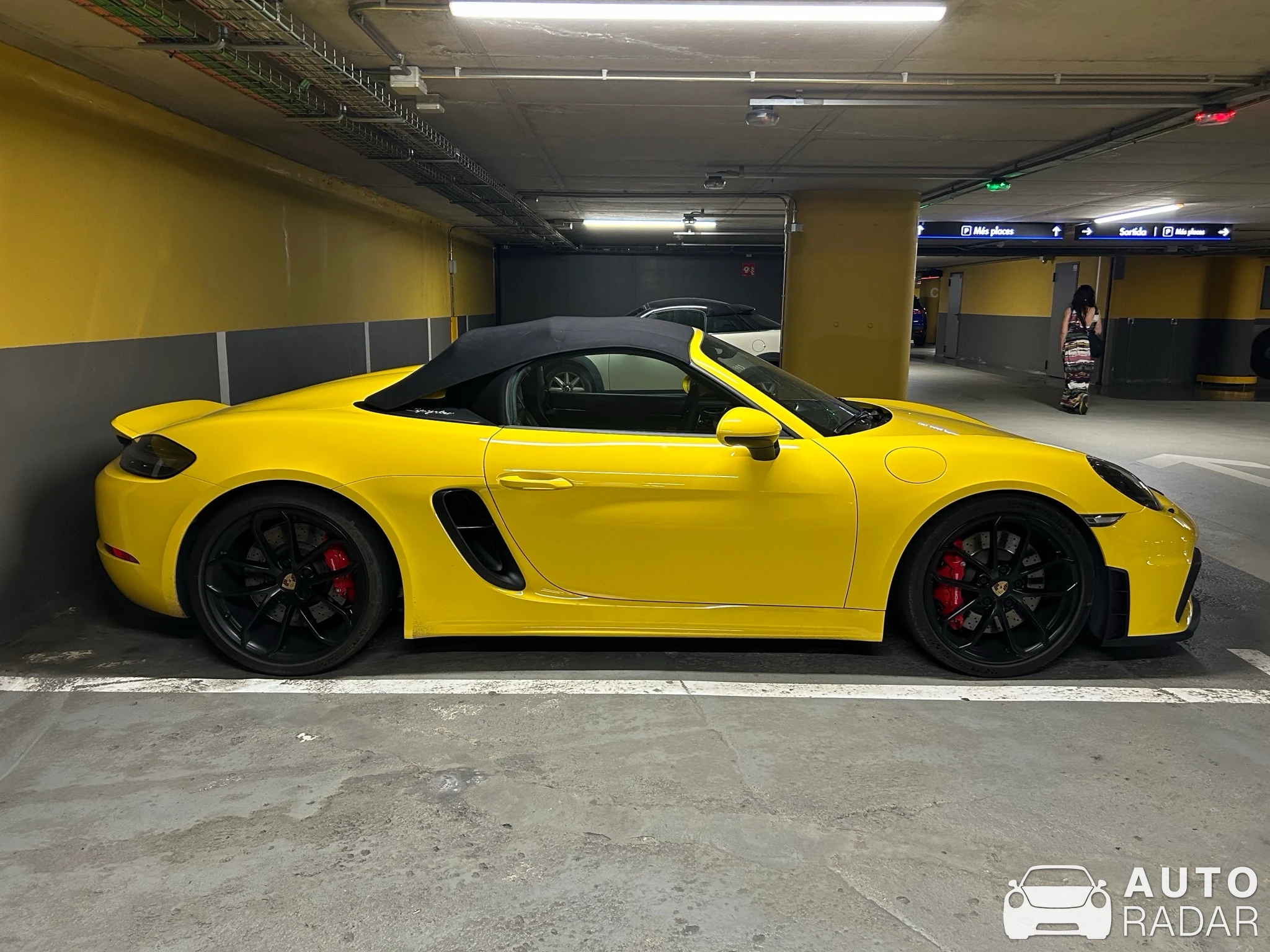 Porsche 718 Spyder spotted in Andorra la Vella