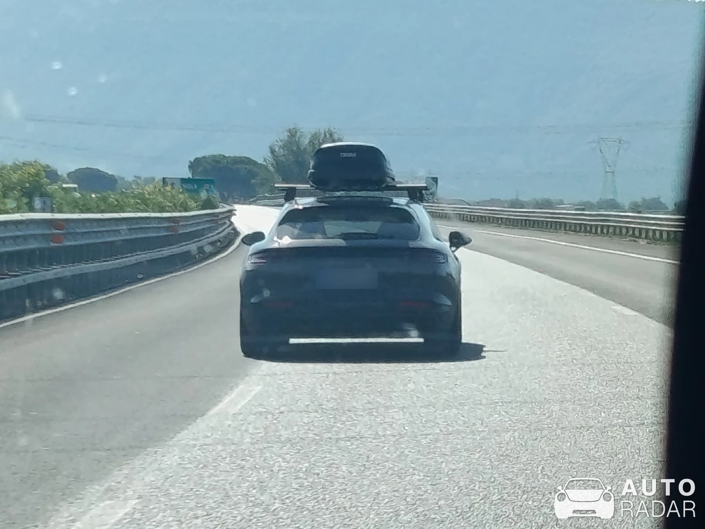 Porsche 971 Panamera 4 spotted in Acerra
