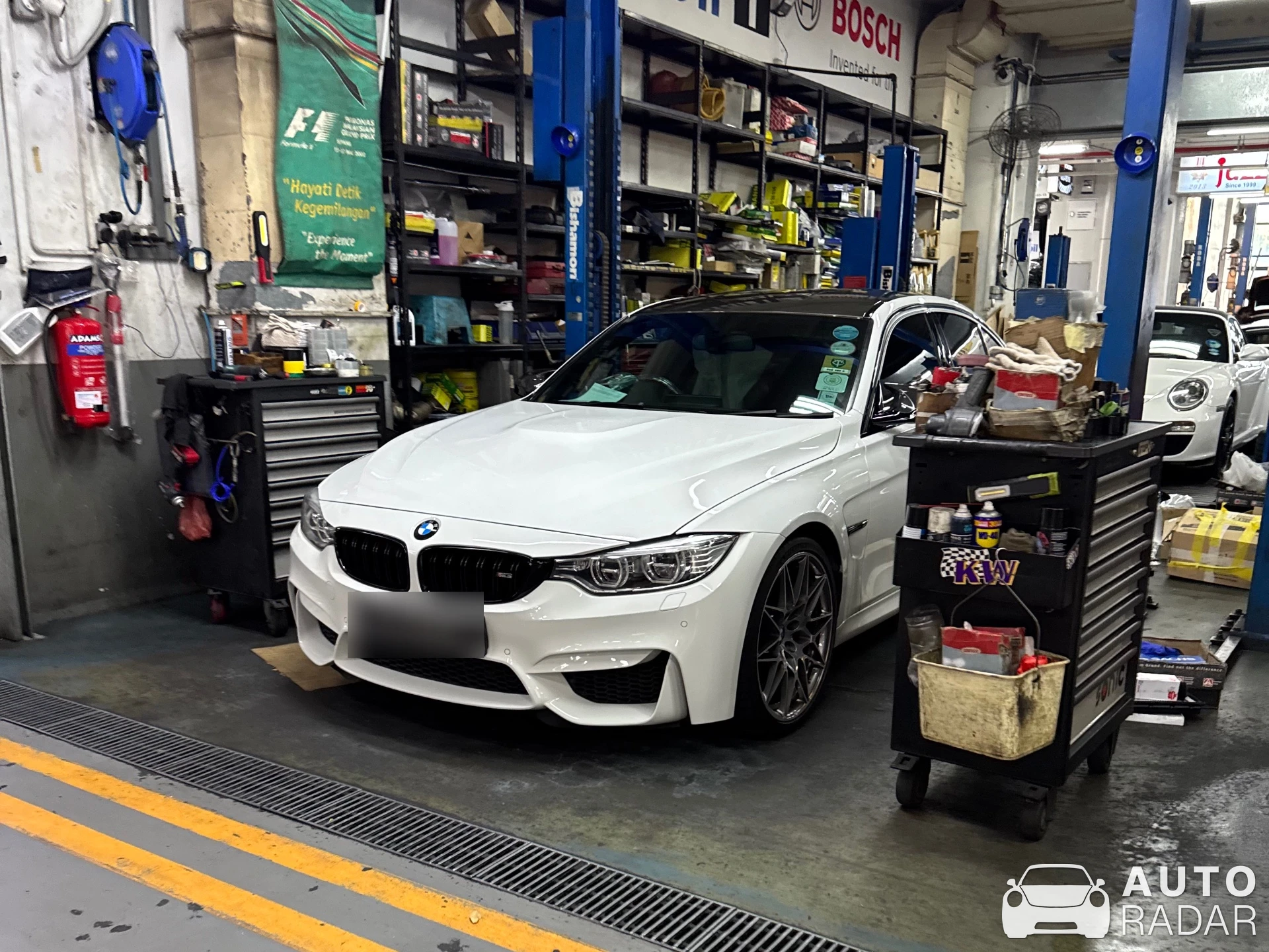 BMW M3 F80 Sedan Competition spotted in Singapore
