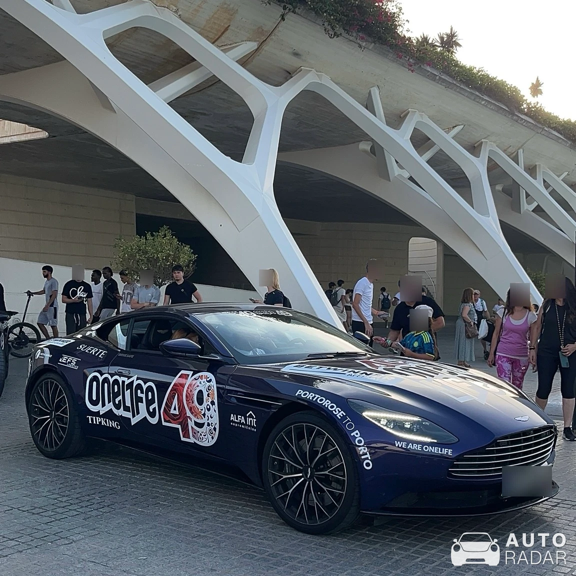 Aston Martin DB11 spotted in Manises