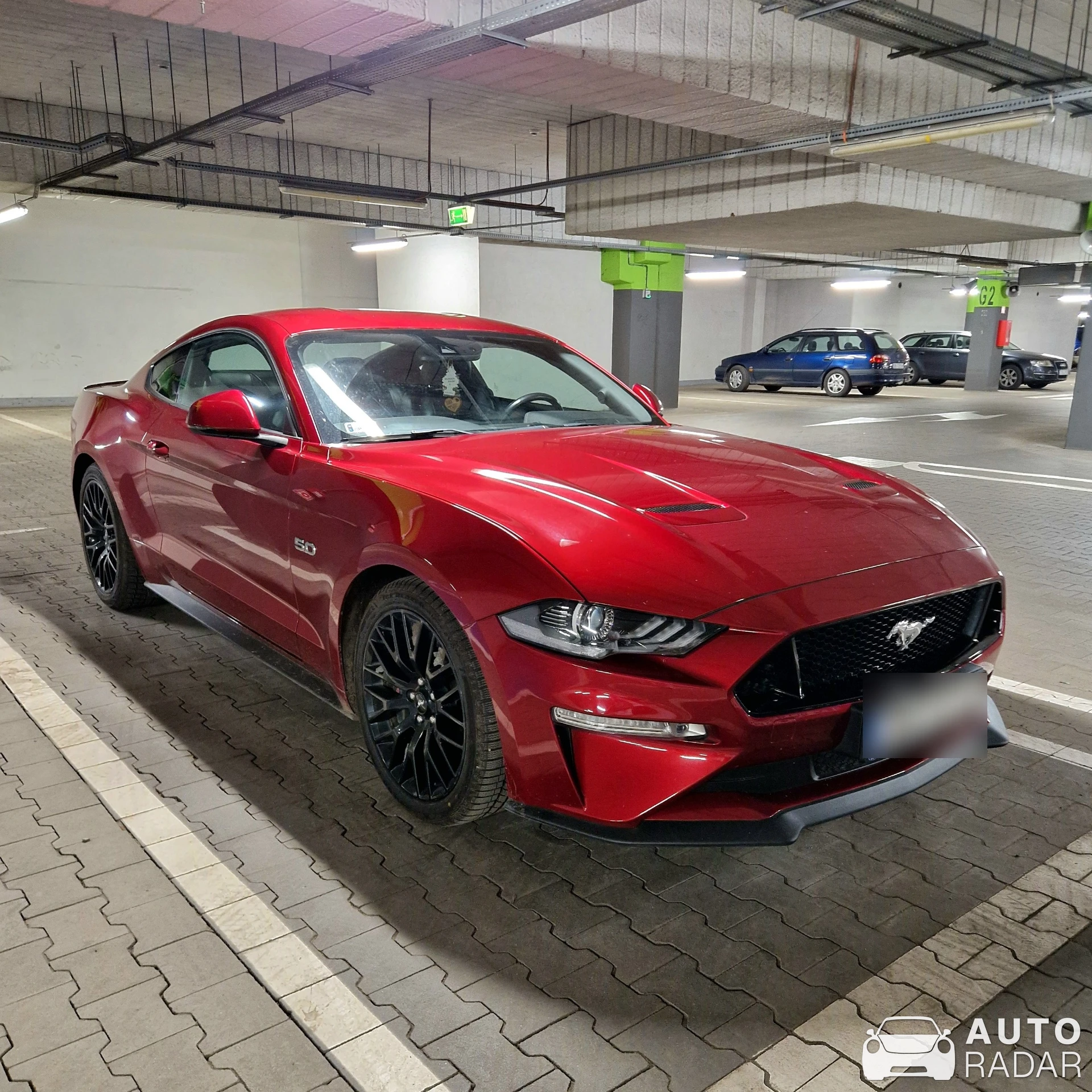 Ford Mustang GT spotted in Wałbrzych