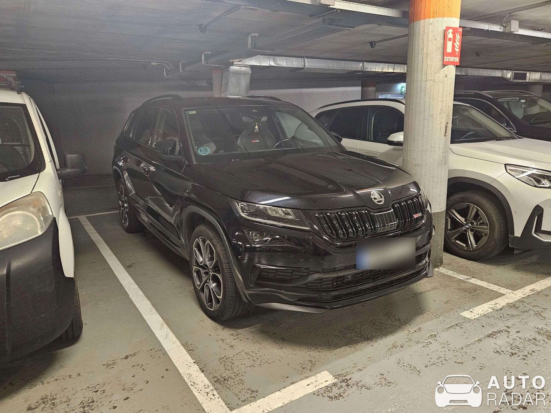Škoda Kodiaq vRS spotted in Zaragoza