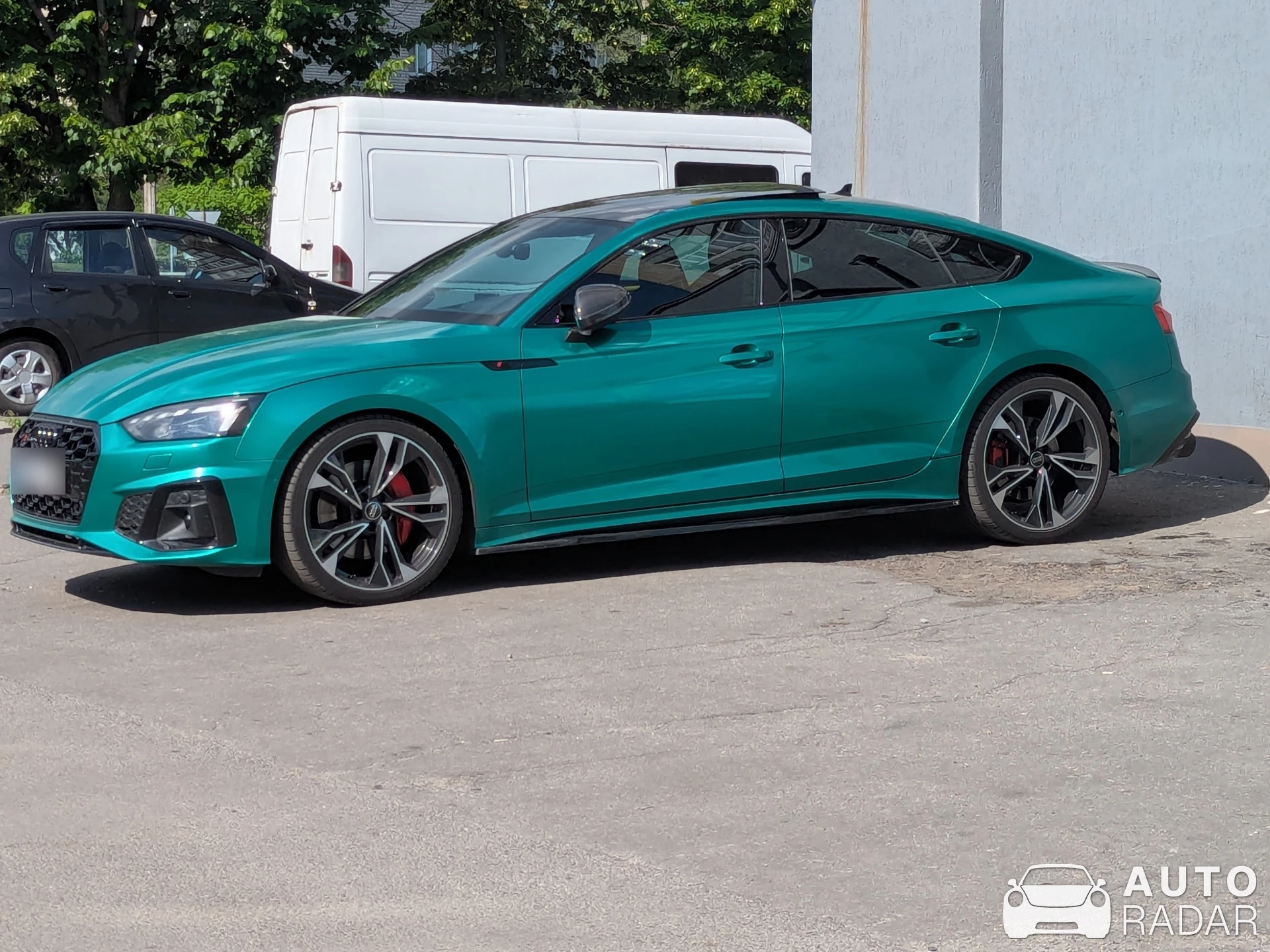 Audi S5 Sportback B9 spotted in Горішні Плавні