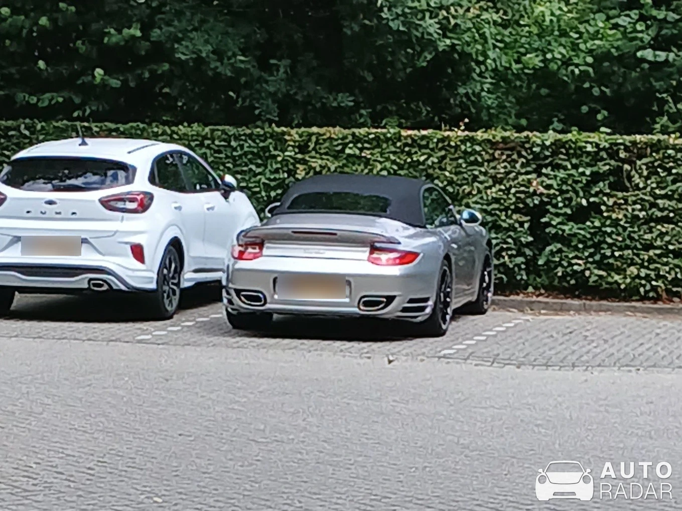 Porsche 997 Turbo Cabriolet spotted in Aalten