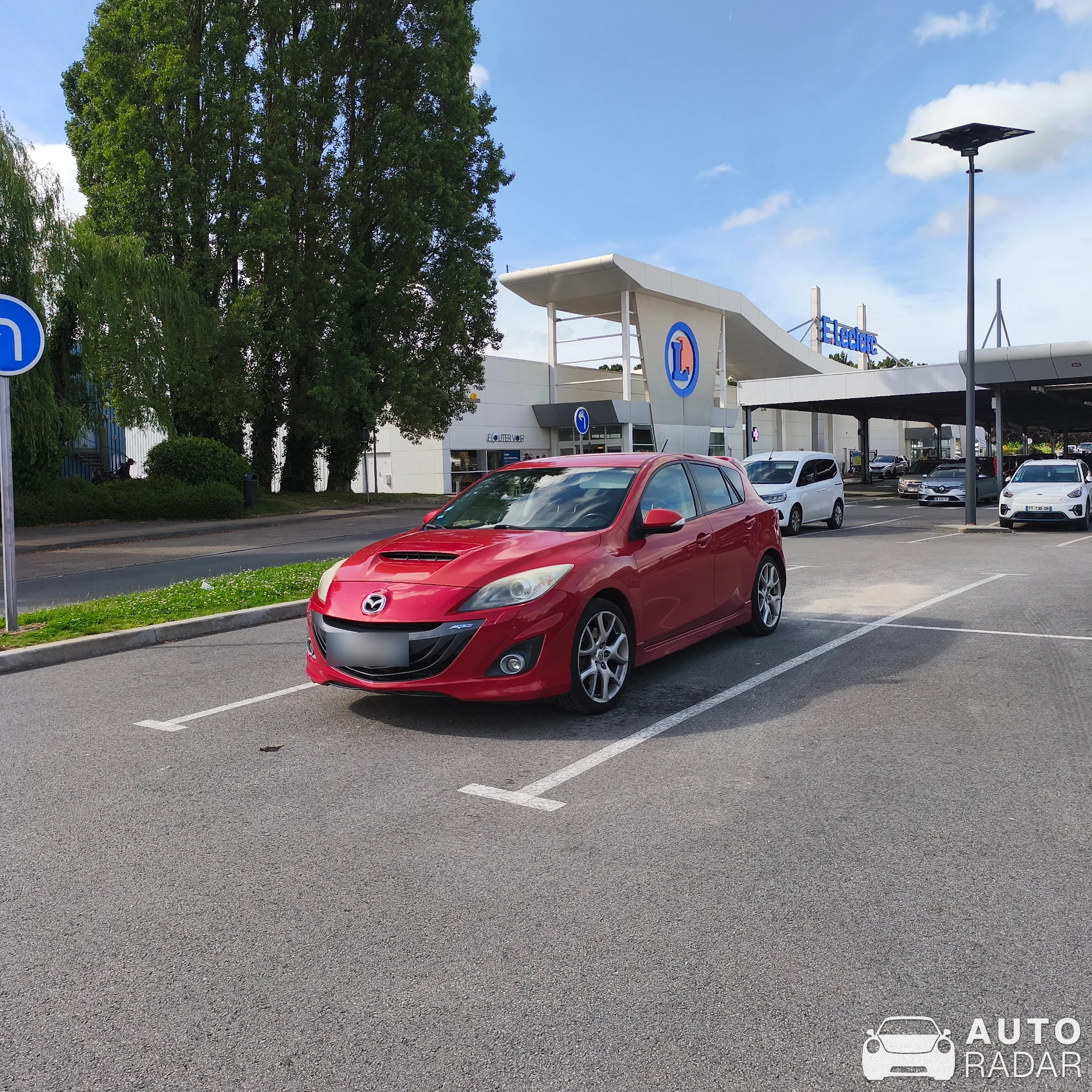 Mazda3 spotted in Morlaix