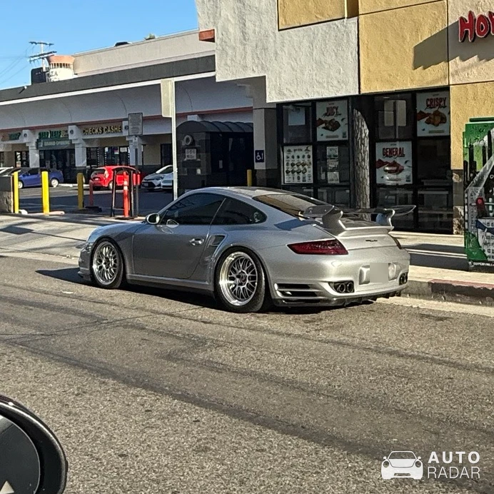 Porsche 997 Turbo S spotted in Los Angeles