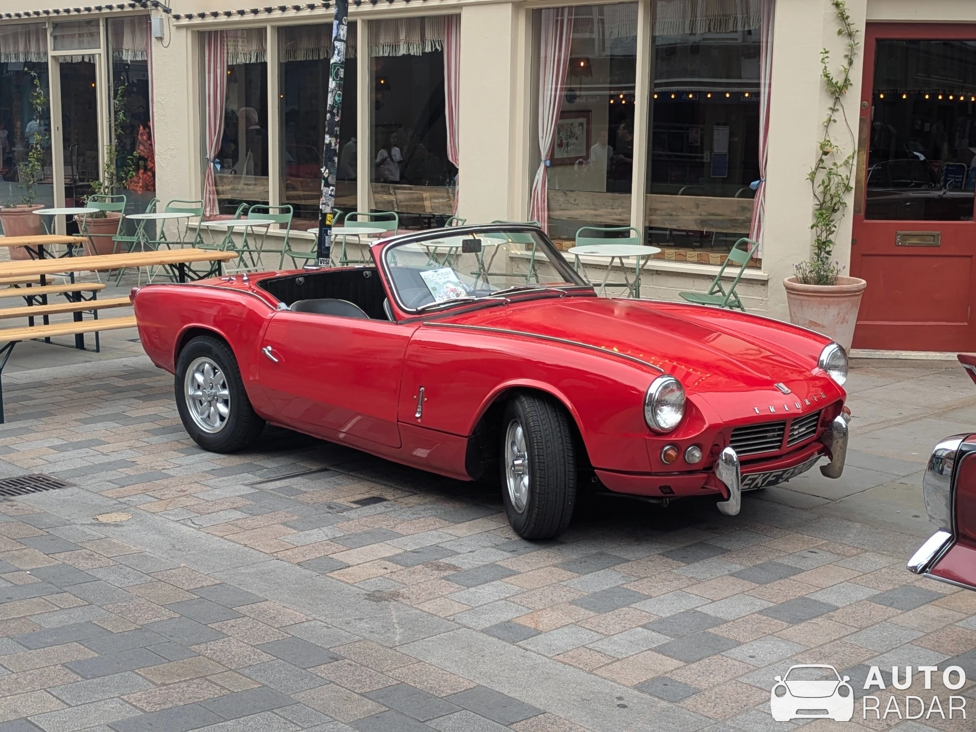 Triumph Spitfire Mark IV spotted in London