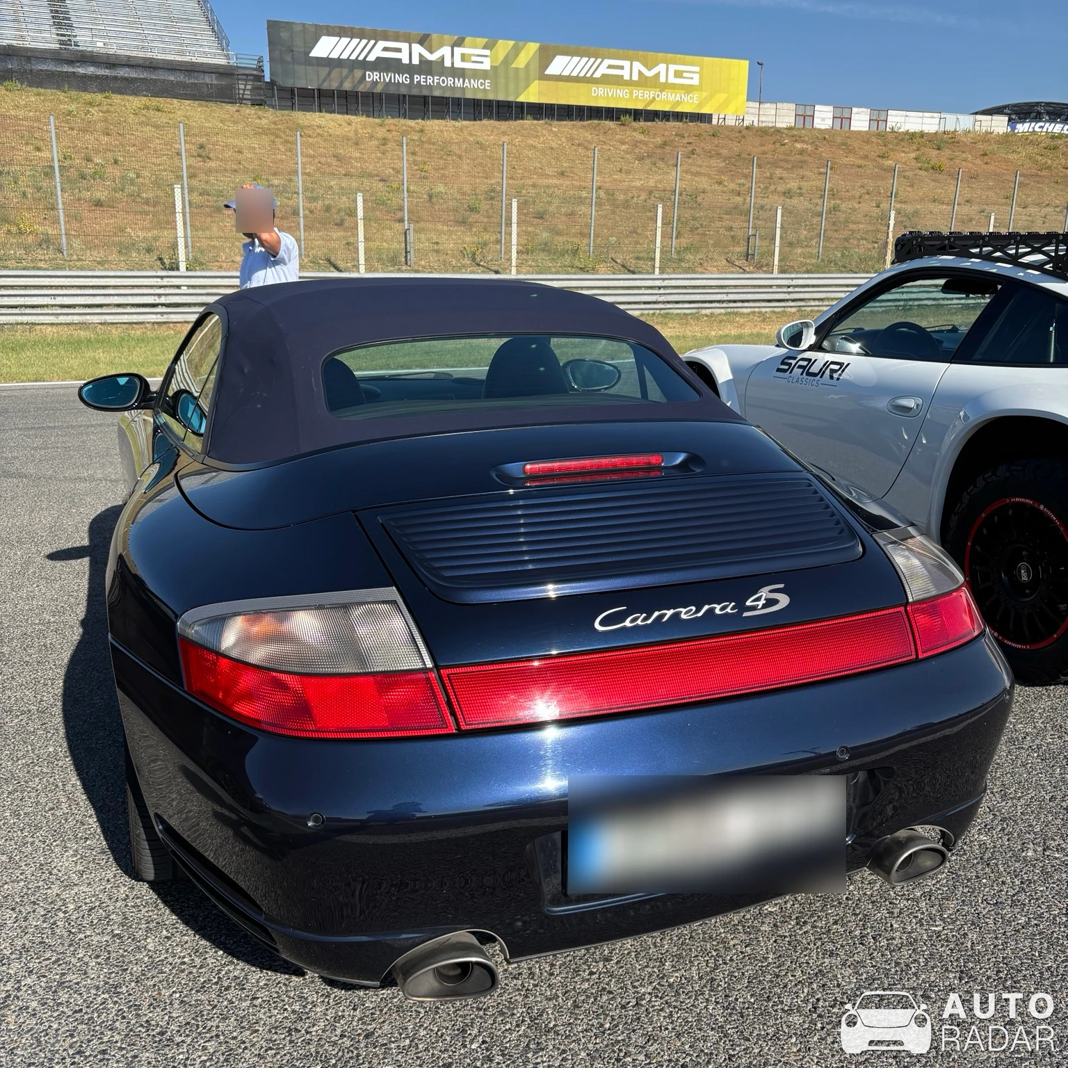 Porsche 996 Carrera 4S Cabriolet spotted in San Sebastián de los Reyes