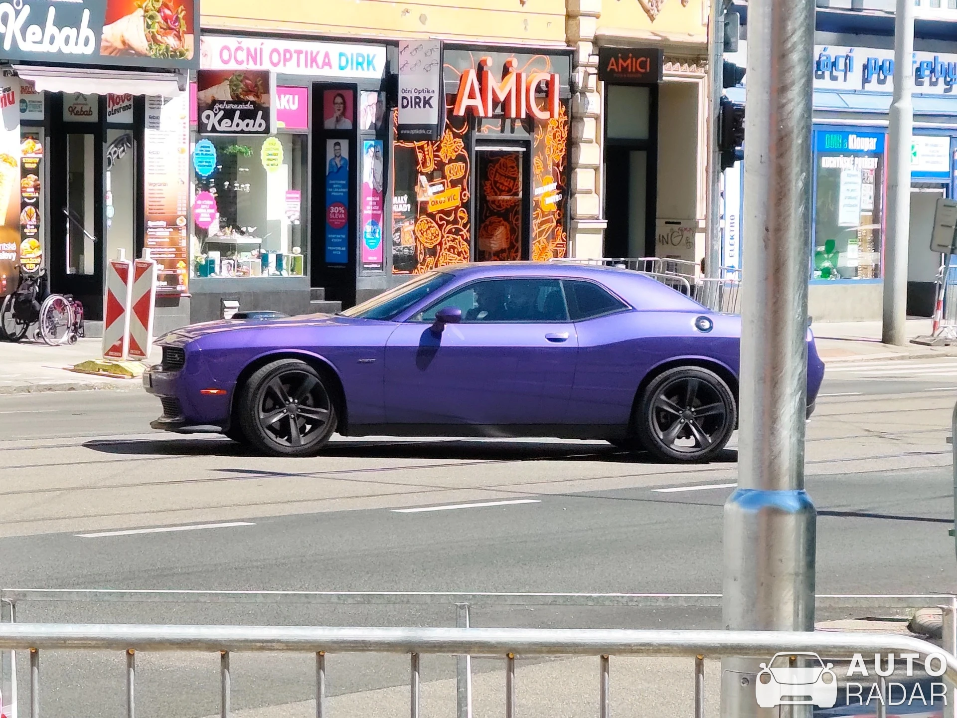 Dodge Challenger R/T spotted in Brno