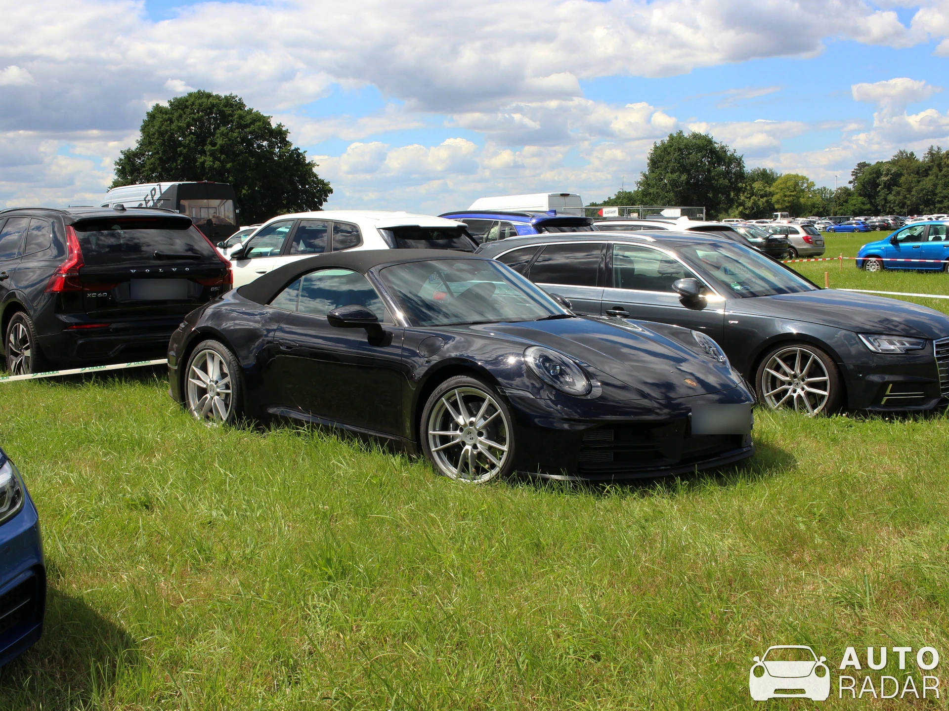 Porsche 992 Carrera Cabriolet MkI spotted in Gornsdorf