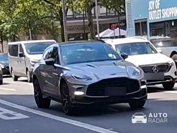 Aston Martin DBX spotted in Berlin