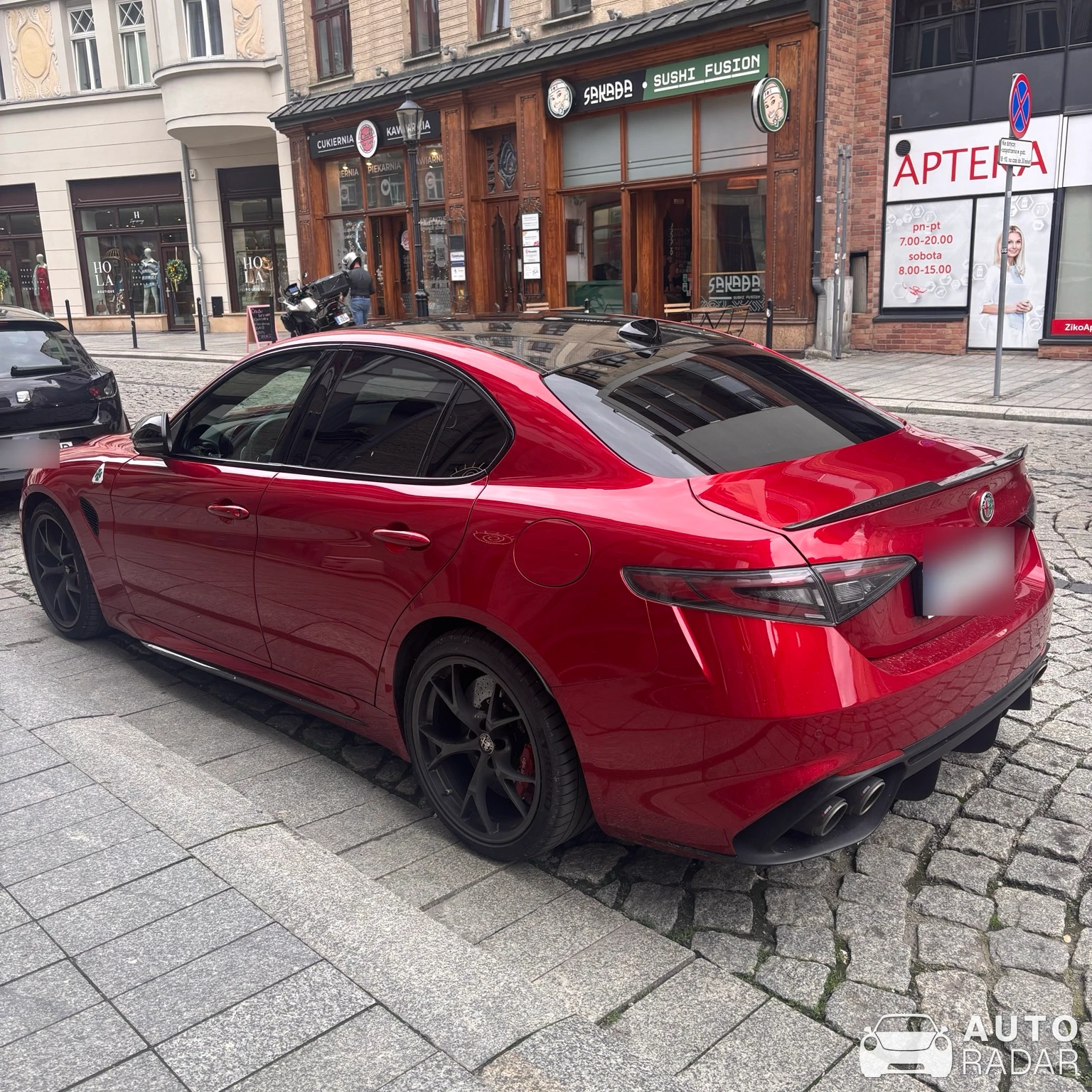 Alfa Romeo Giulia Quadrifoglio spotted in Wisła