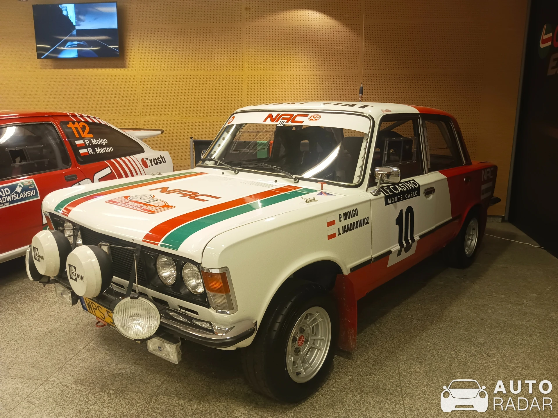 Polski Fiat 125p Monte Carlo spotted in Warszawa