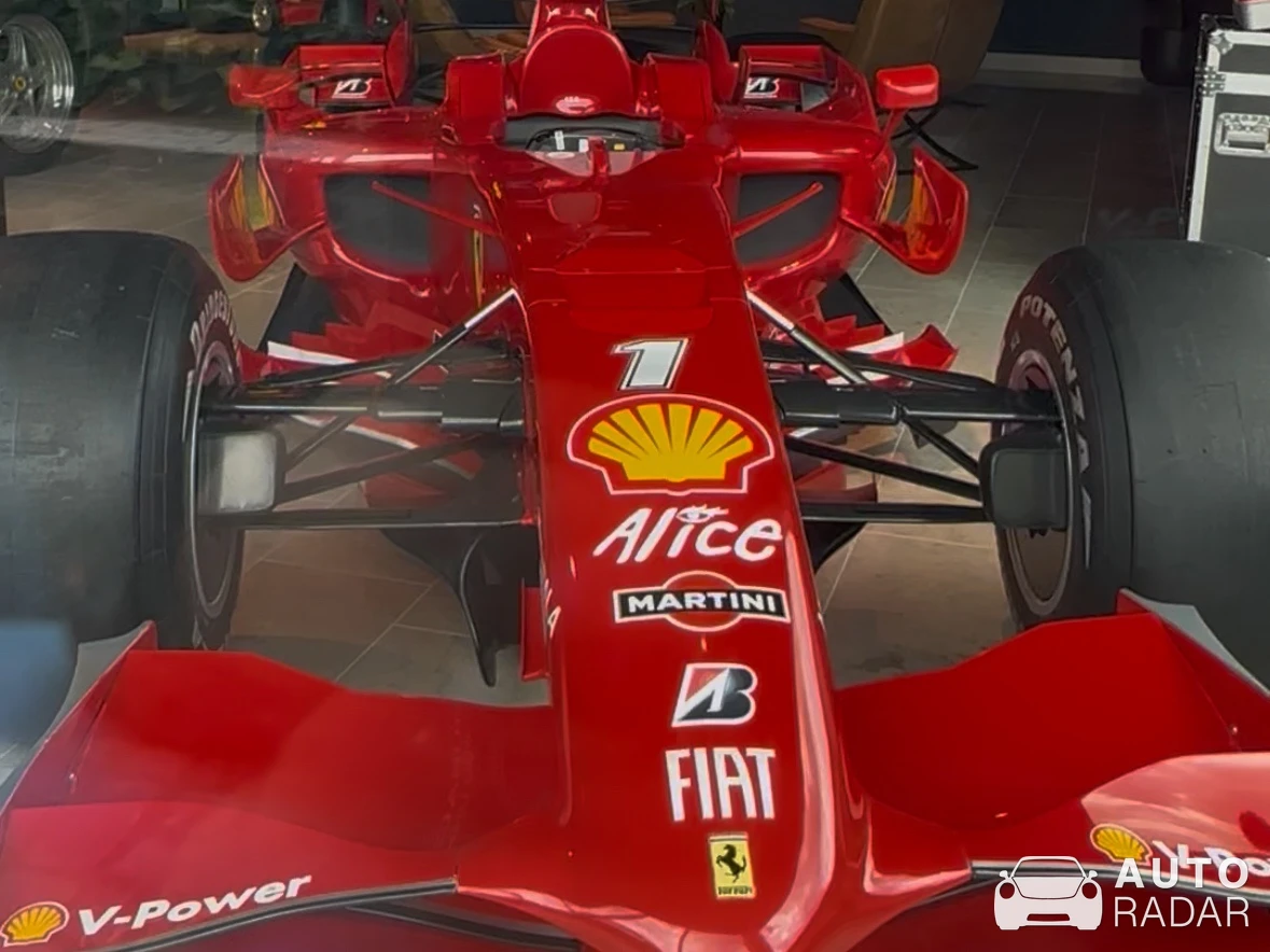 Ferrari F2002 spotted in Halmstad