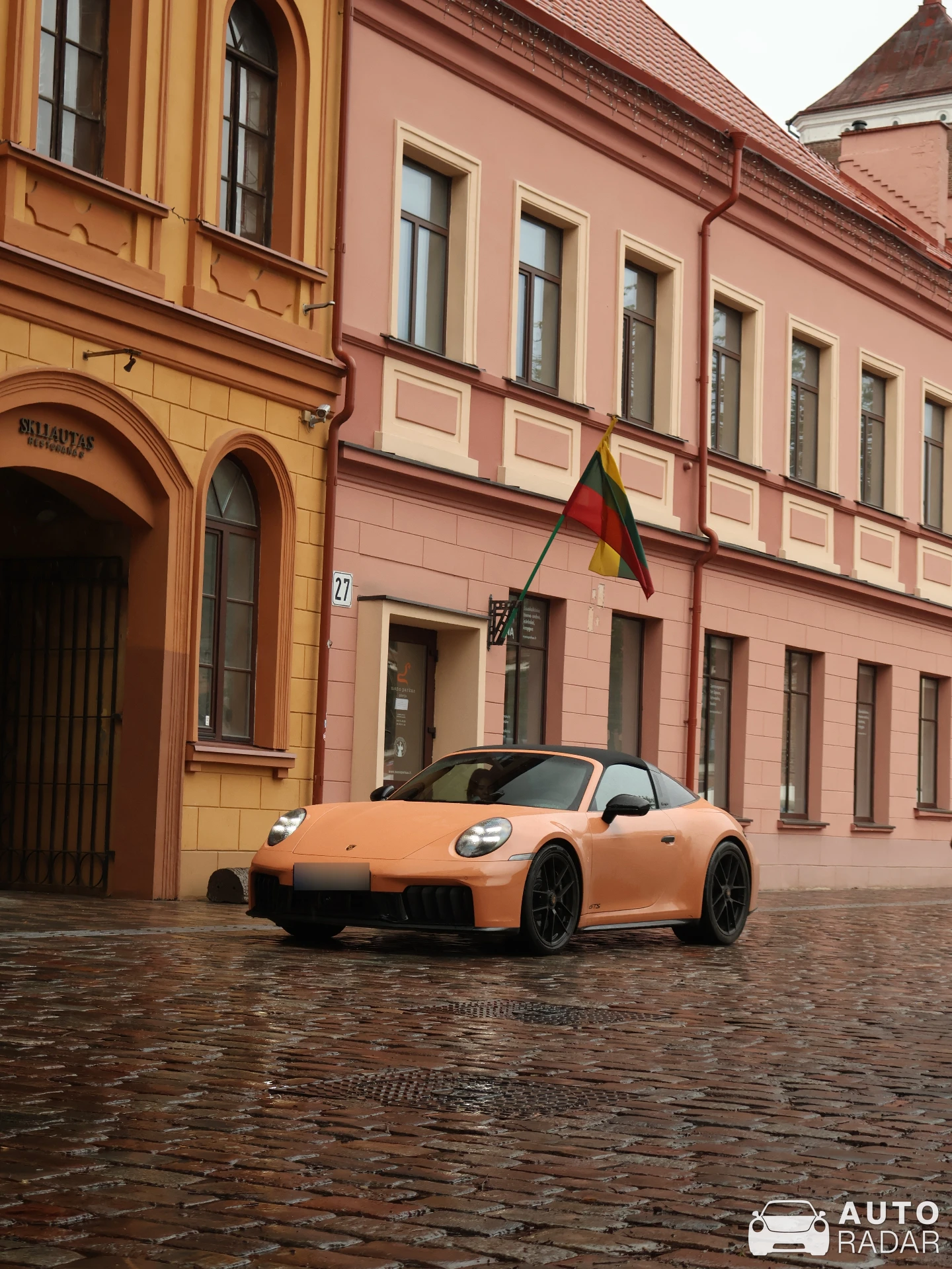 Porsche 992 Targa 4 GTS MkII spotted in Kaunas