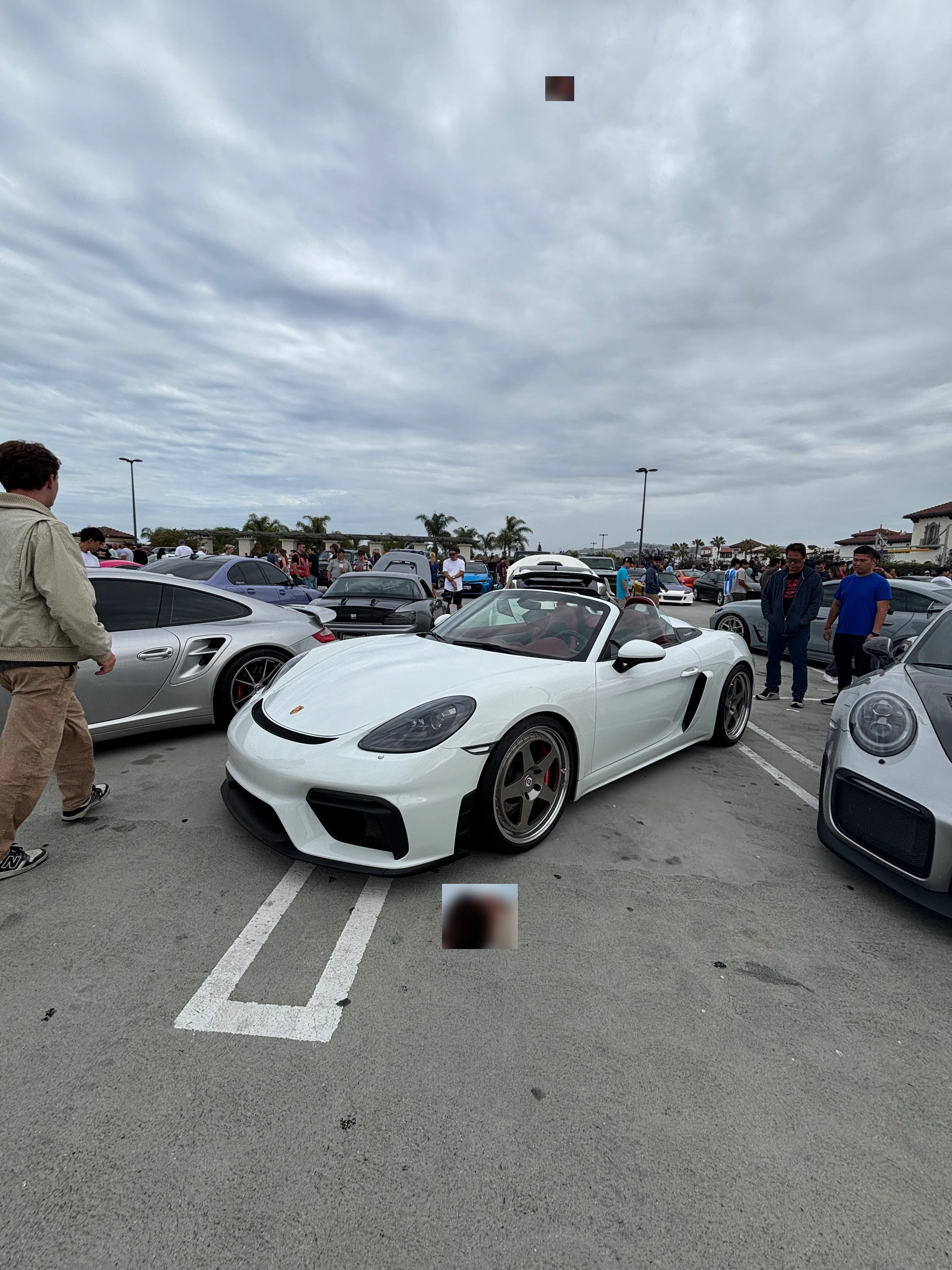 Porsche 718 Spyder spotted in San Clemente