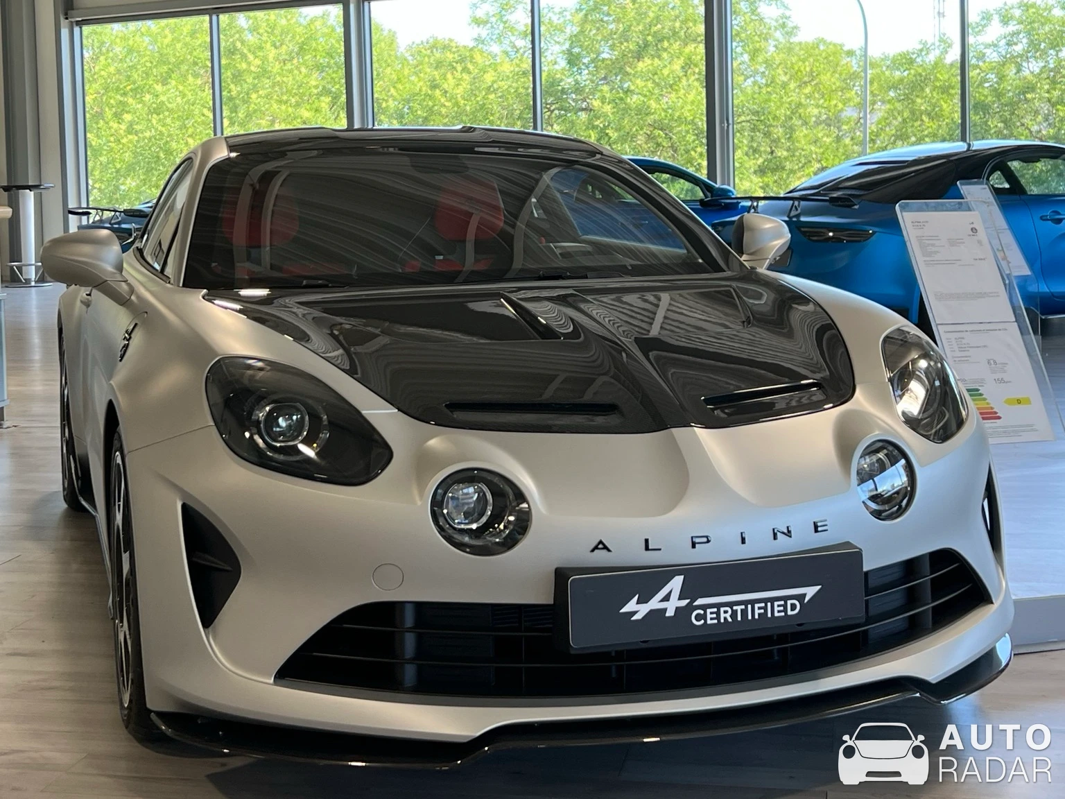 Alpine A110 R spotted in Laxou
