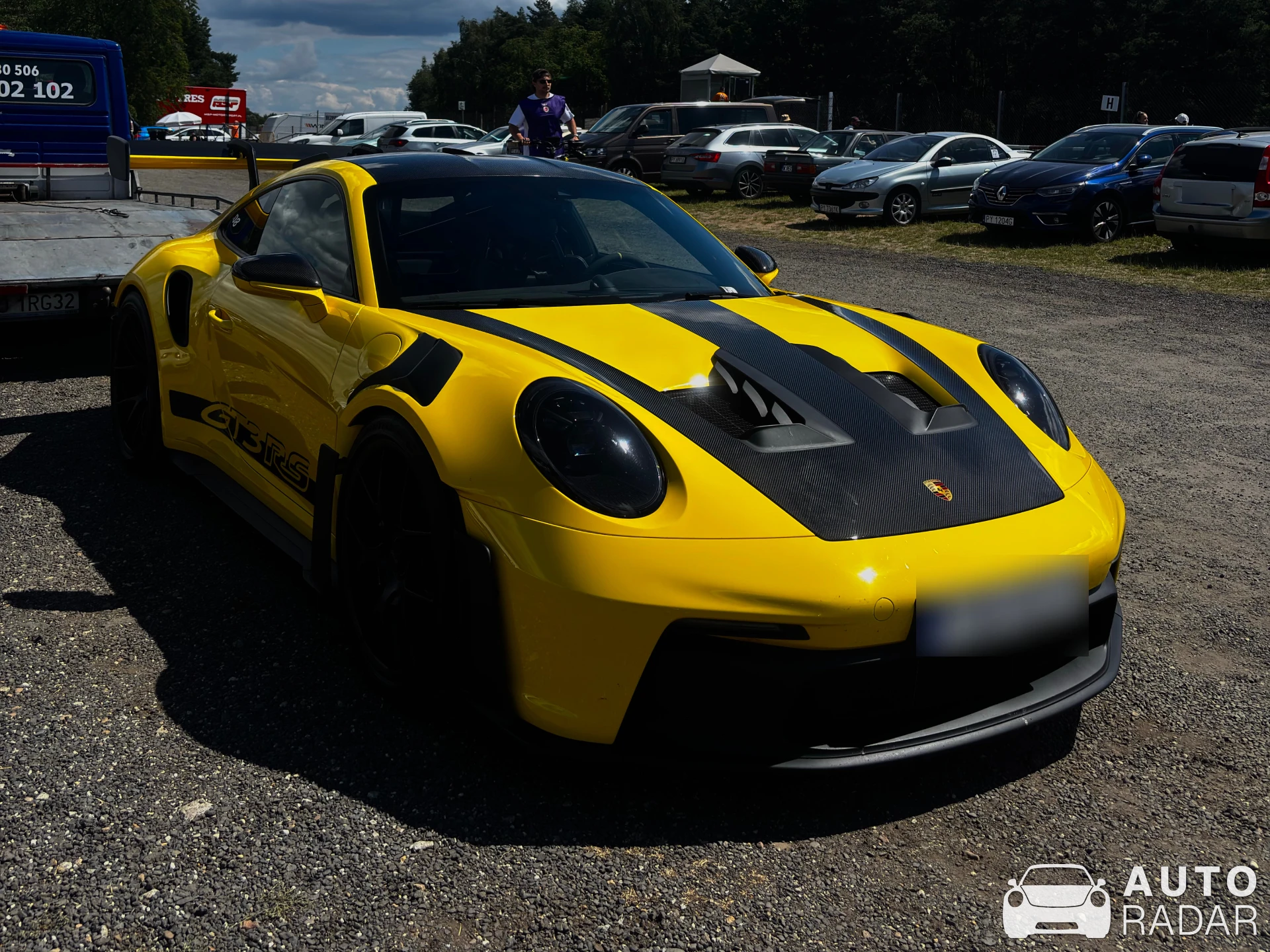 Porsche 992 GT3 RS MkI Weissach Package spotted in Przeźmierowo, Poland