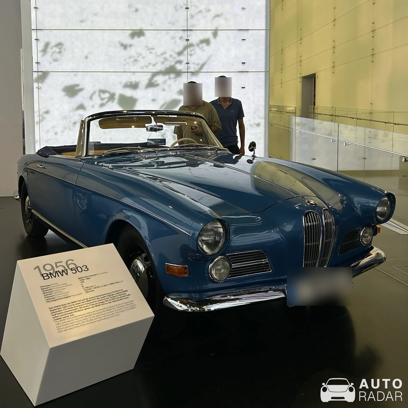 BMW 503 spotted in München