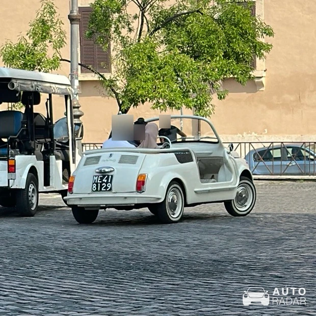 Fiat 500 Jolly spotted in Monterotondo