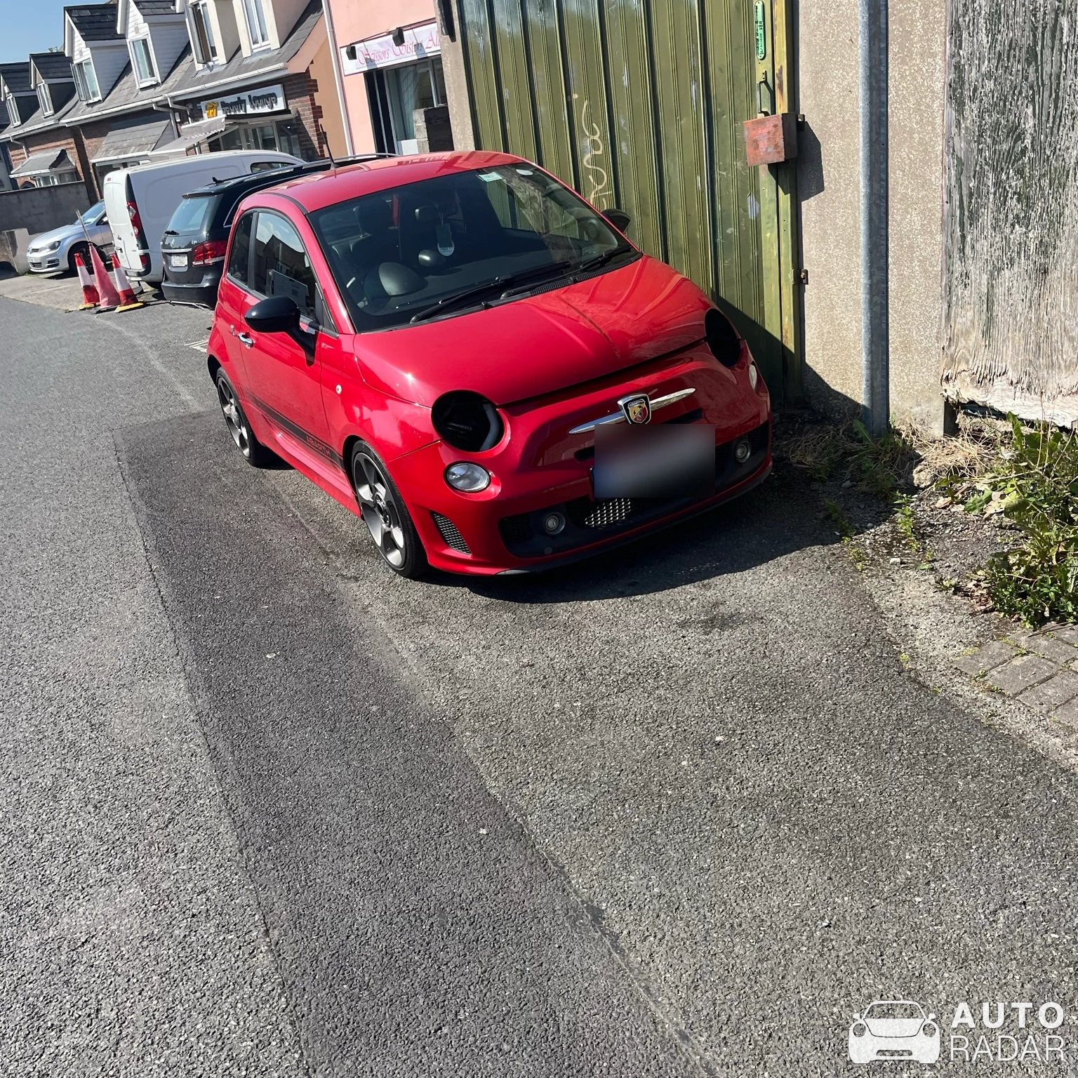 Abarth 595 spotted in Dublin