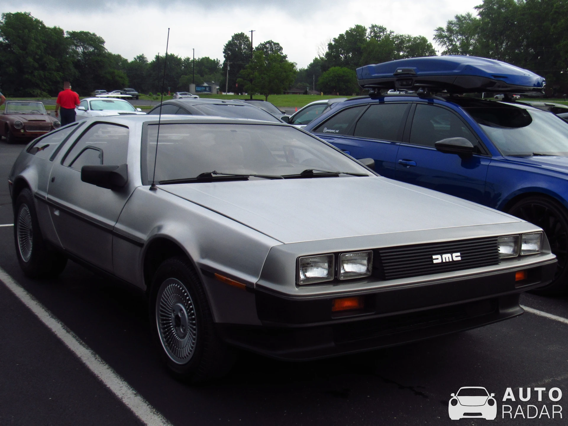 DeLorean DMC-12 spotted in Brownsburg