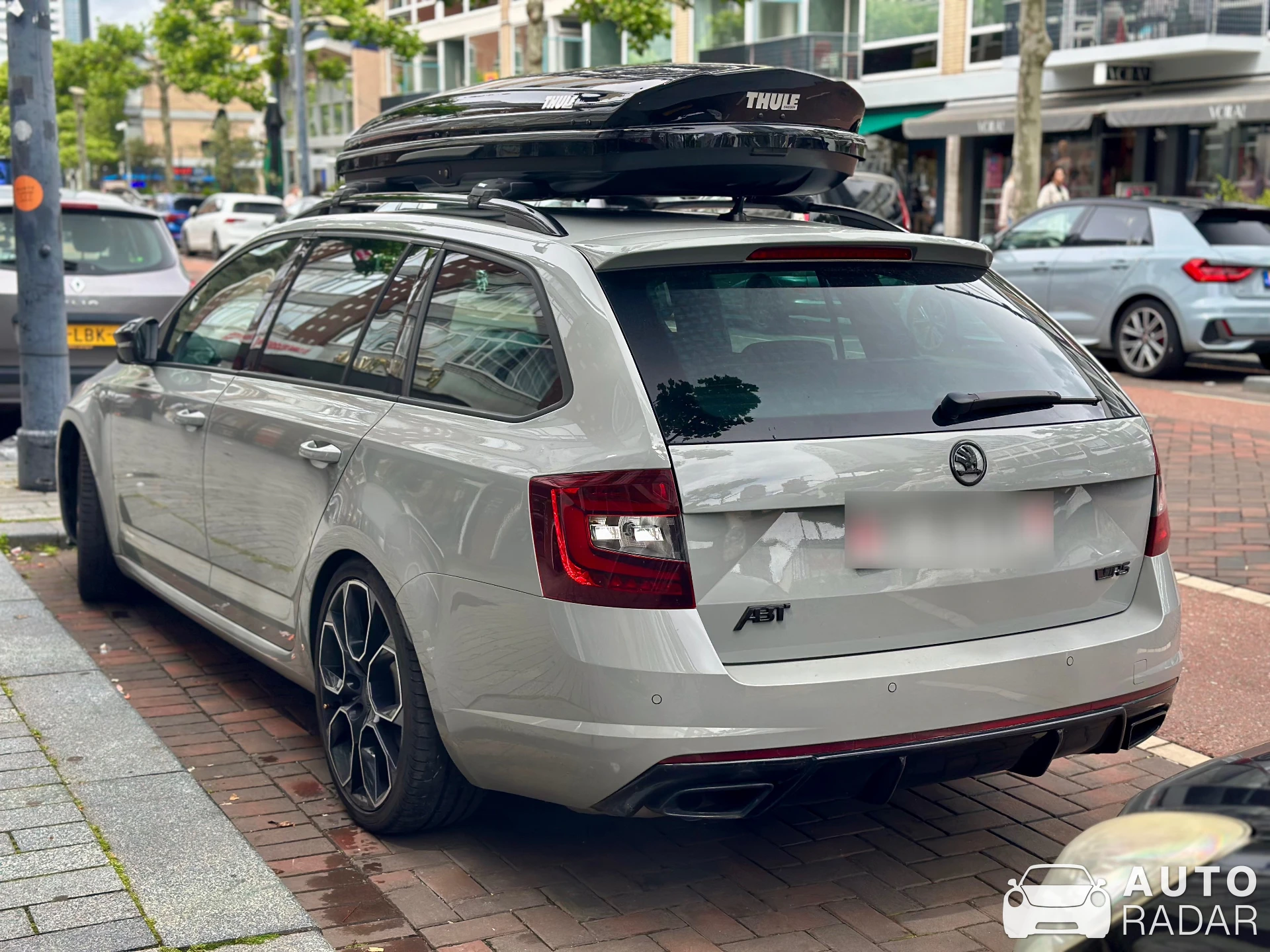 Škoda Octavia Combi vRS spotted in Rotterdam