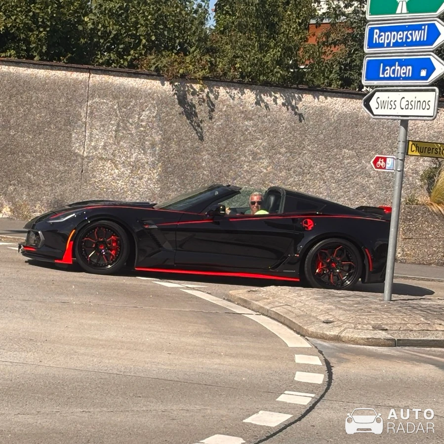 Chevrolet Corvette C7 Z06 Convertible spotted in Pfäffikon SZ