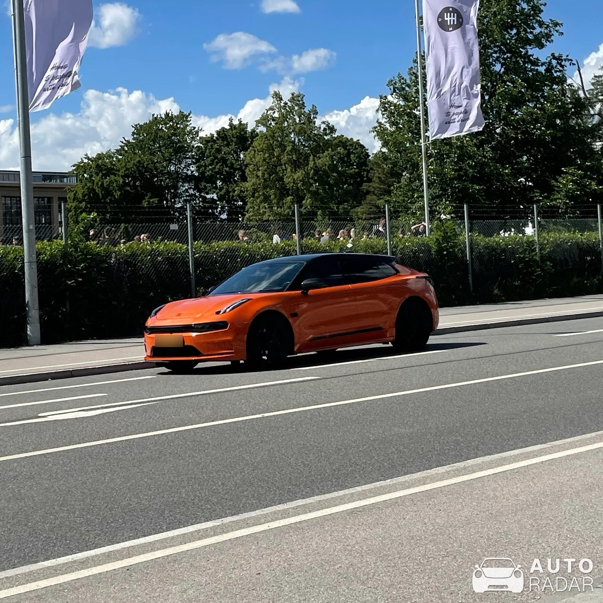 Zeekr 001 spotted in München