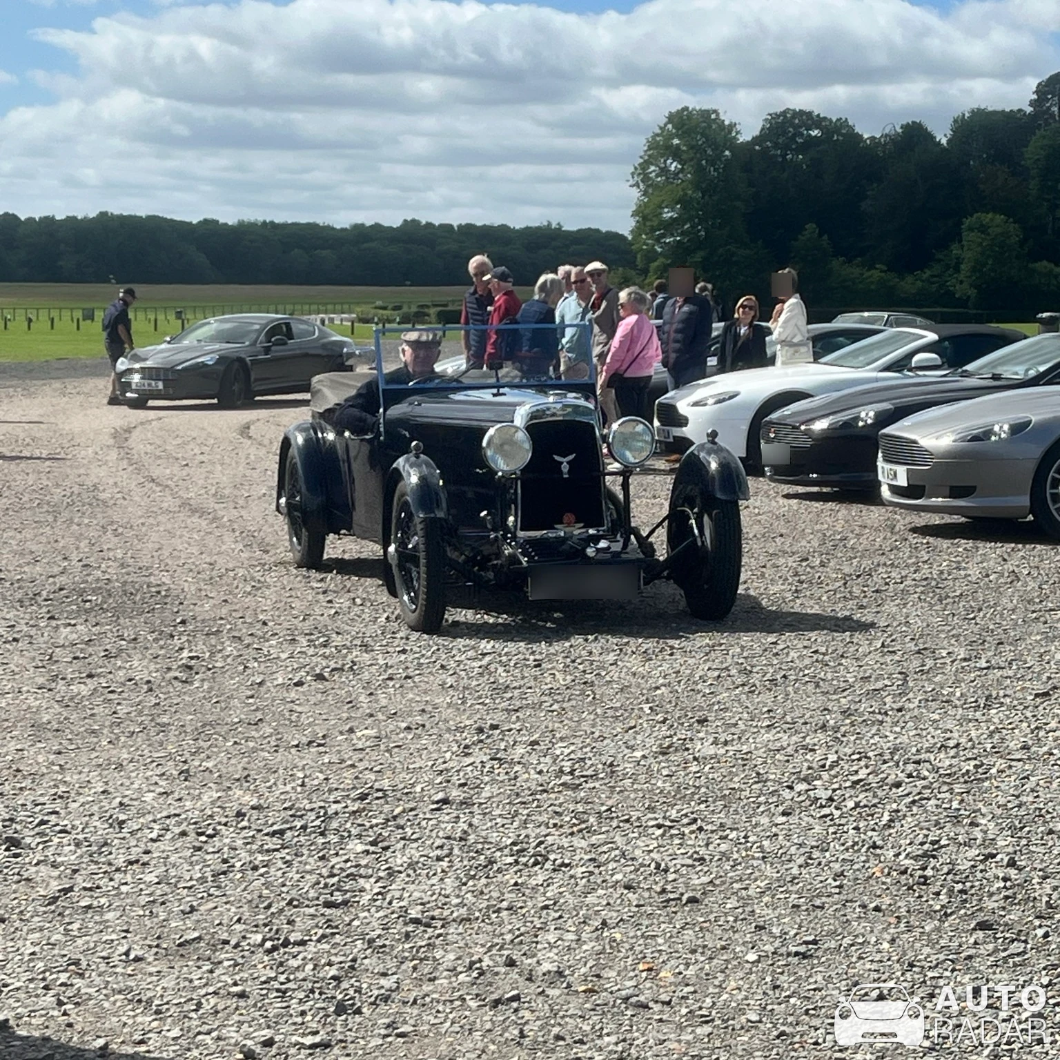 Aston Martin Lagonda spotted in Shefford