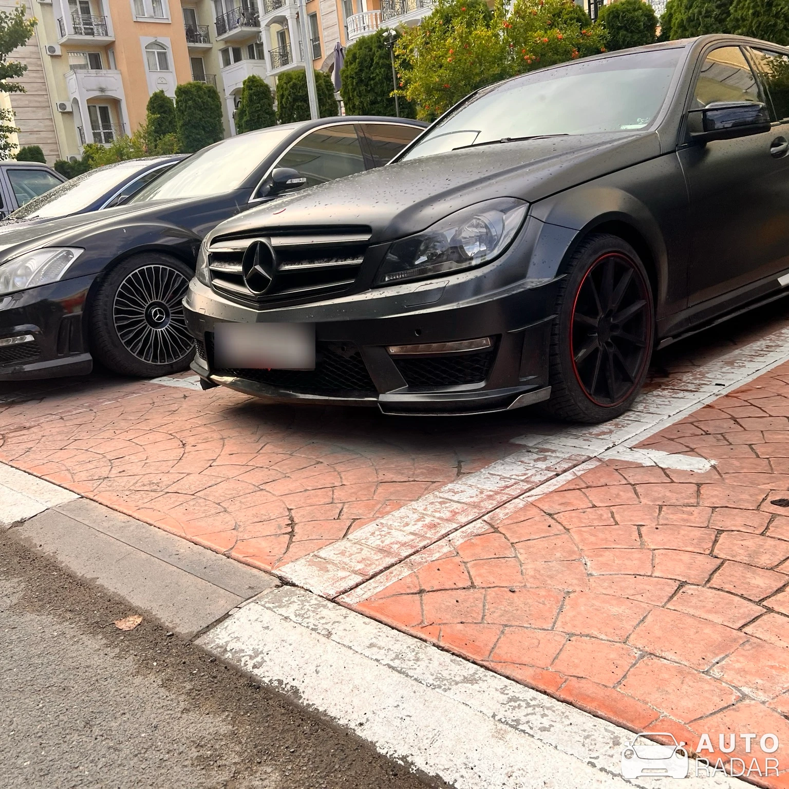 Mercedes-AMG C 63 Sedan W204 spotted in Slynchev bryag