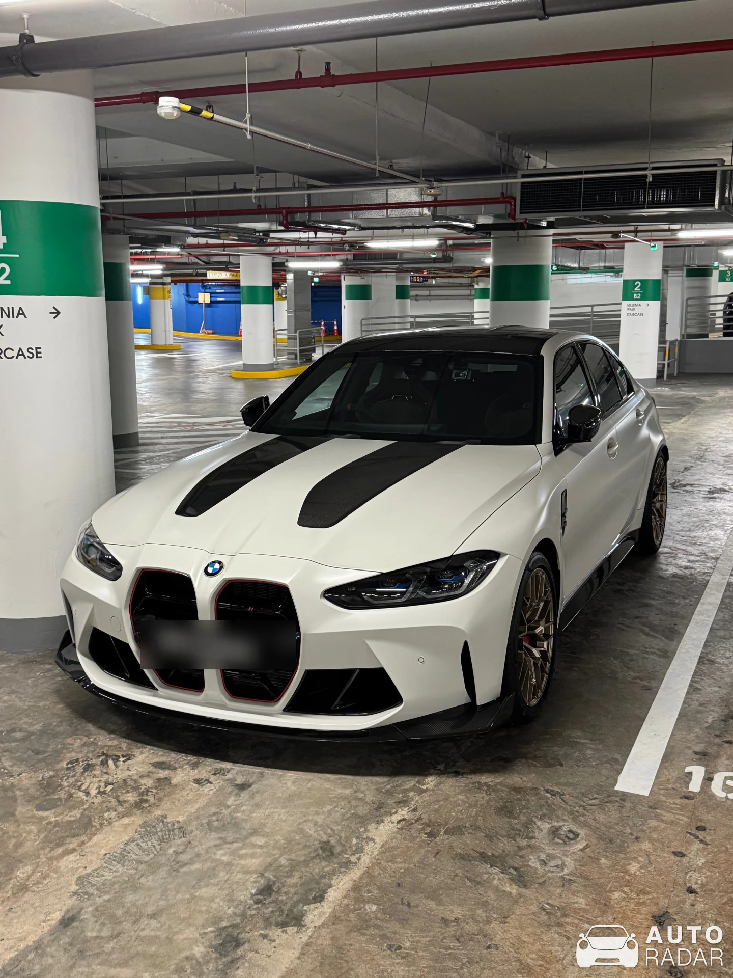 BMW M3 G80 CS spotted in Singapore