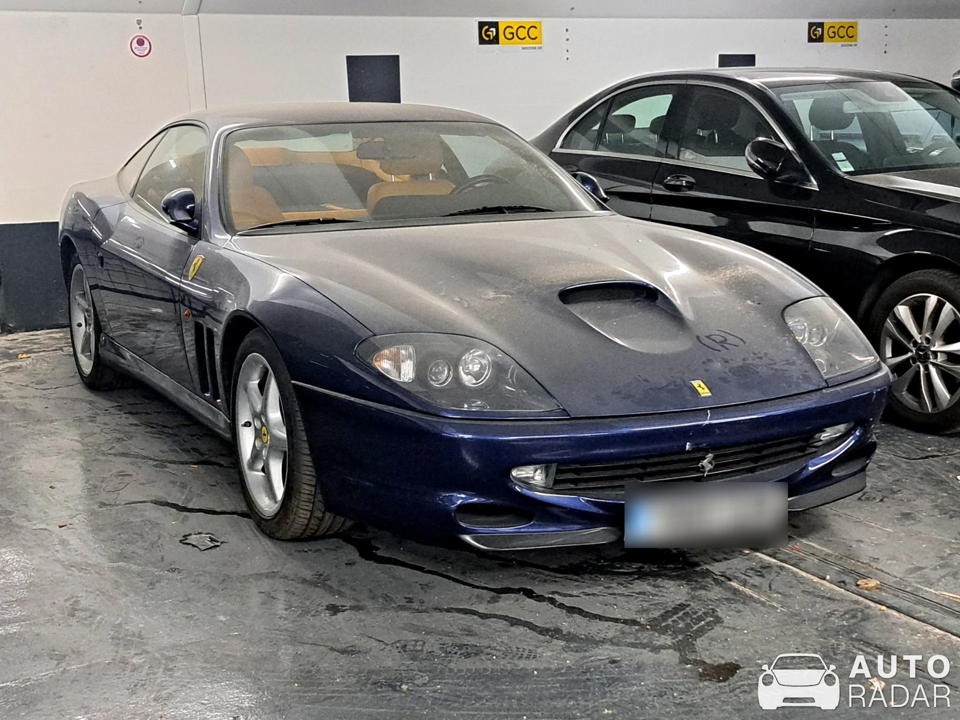 Ferrari 550 Maranello spotted in Paris