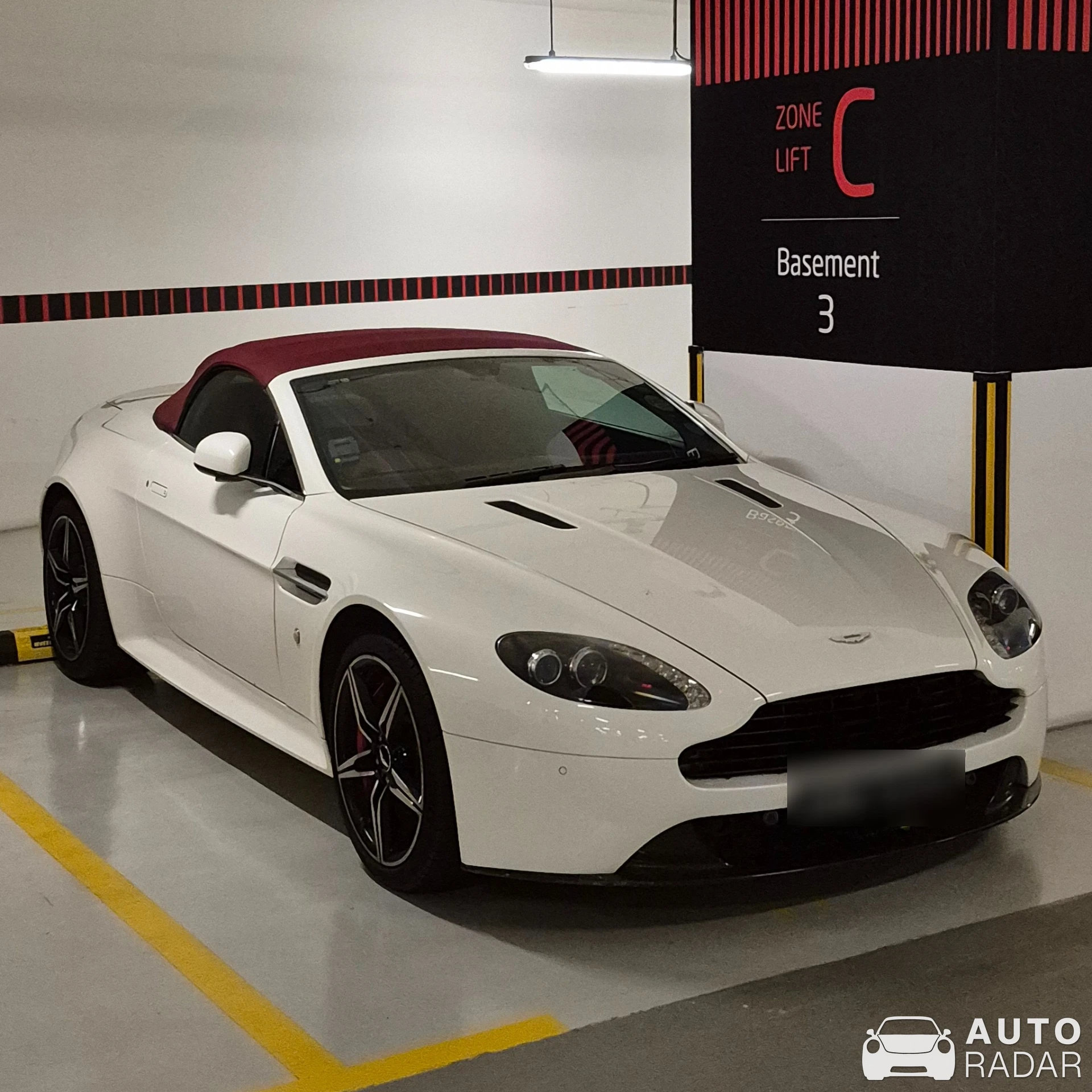 Aston Martin V8 Vantage S Roadster spotted in Singapore