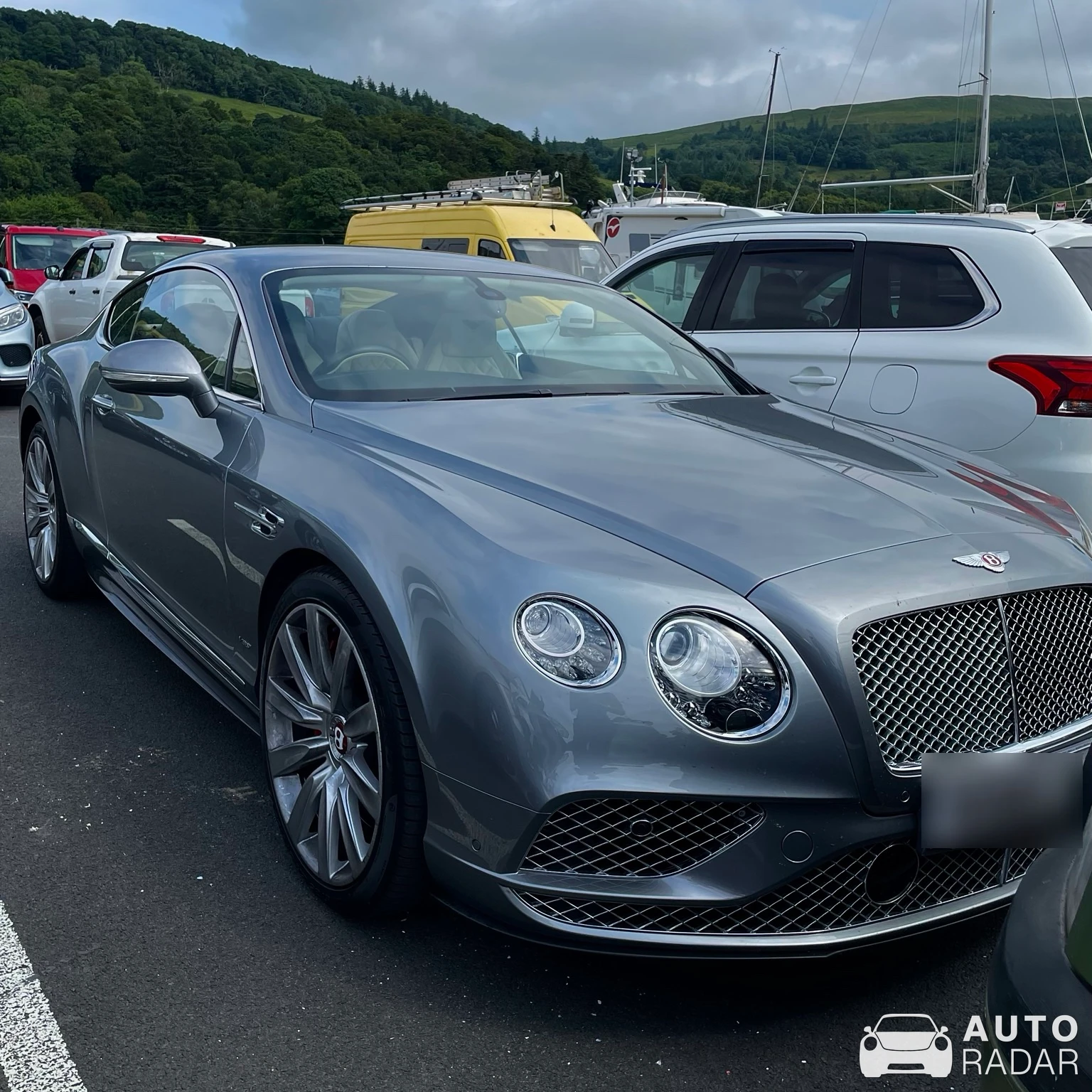 Bentley Continental GT V8 S spotted in Largs