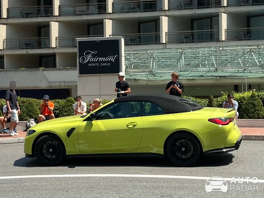 BMW M4 G83 Convertible Competition spotted in Monaco