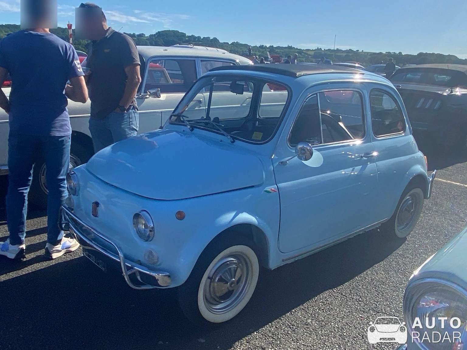 Fiat 500 F spotted in Le Sequestre