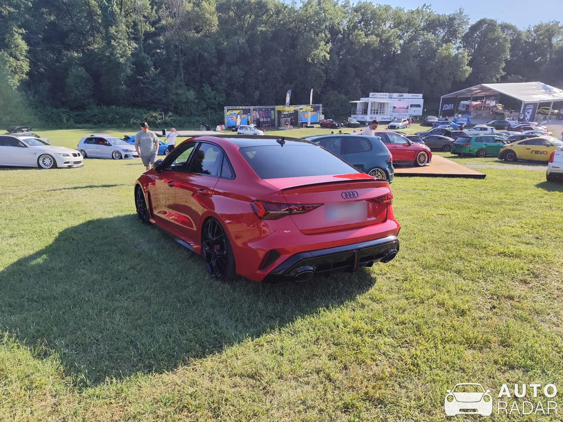 Audi RS3 Sedan 8Y spotted in Monzambano
