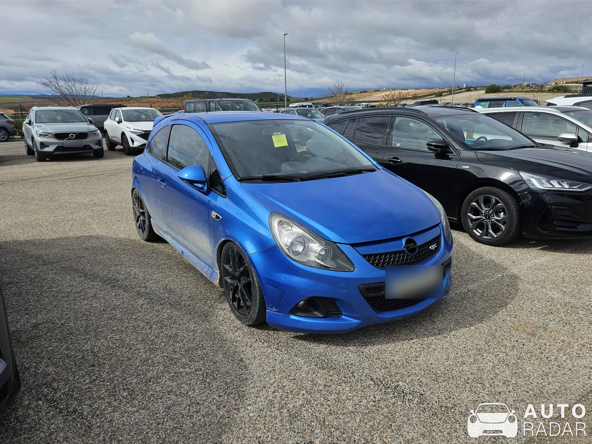 Opel Corsa spotted in Alcañiz