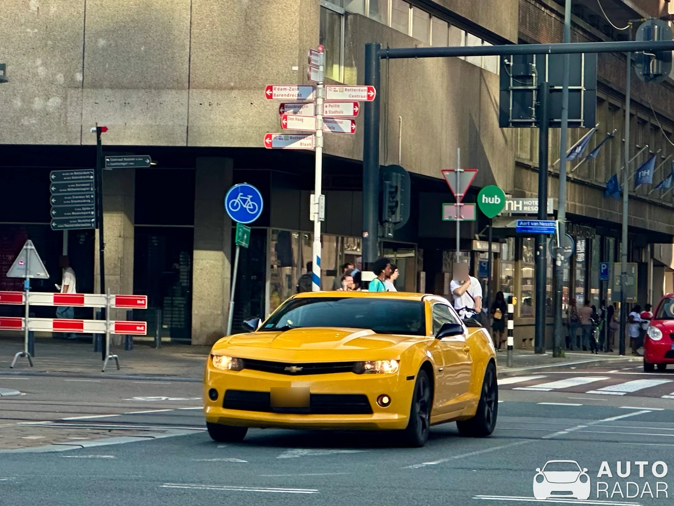 Chevrolet Camaro SS spotted in Zoetermeer
