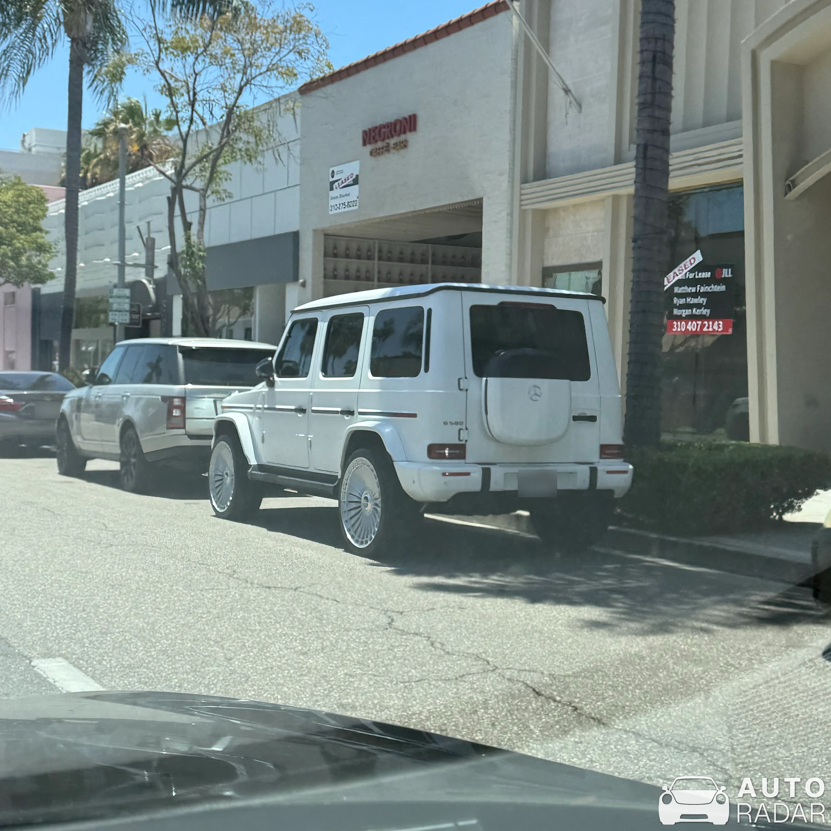 Mercedes-Benz G 580 EQ spotted in Beverly Hills