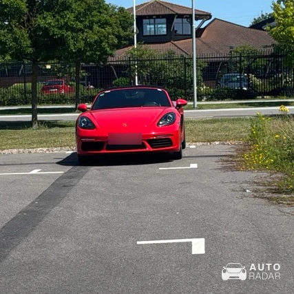 Porsche 718 Boxster spotted in Härslöv