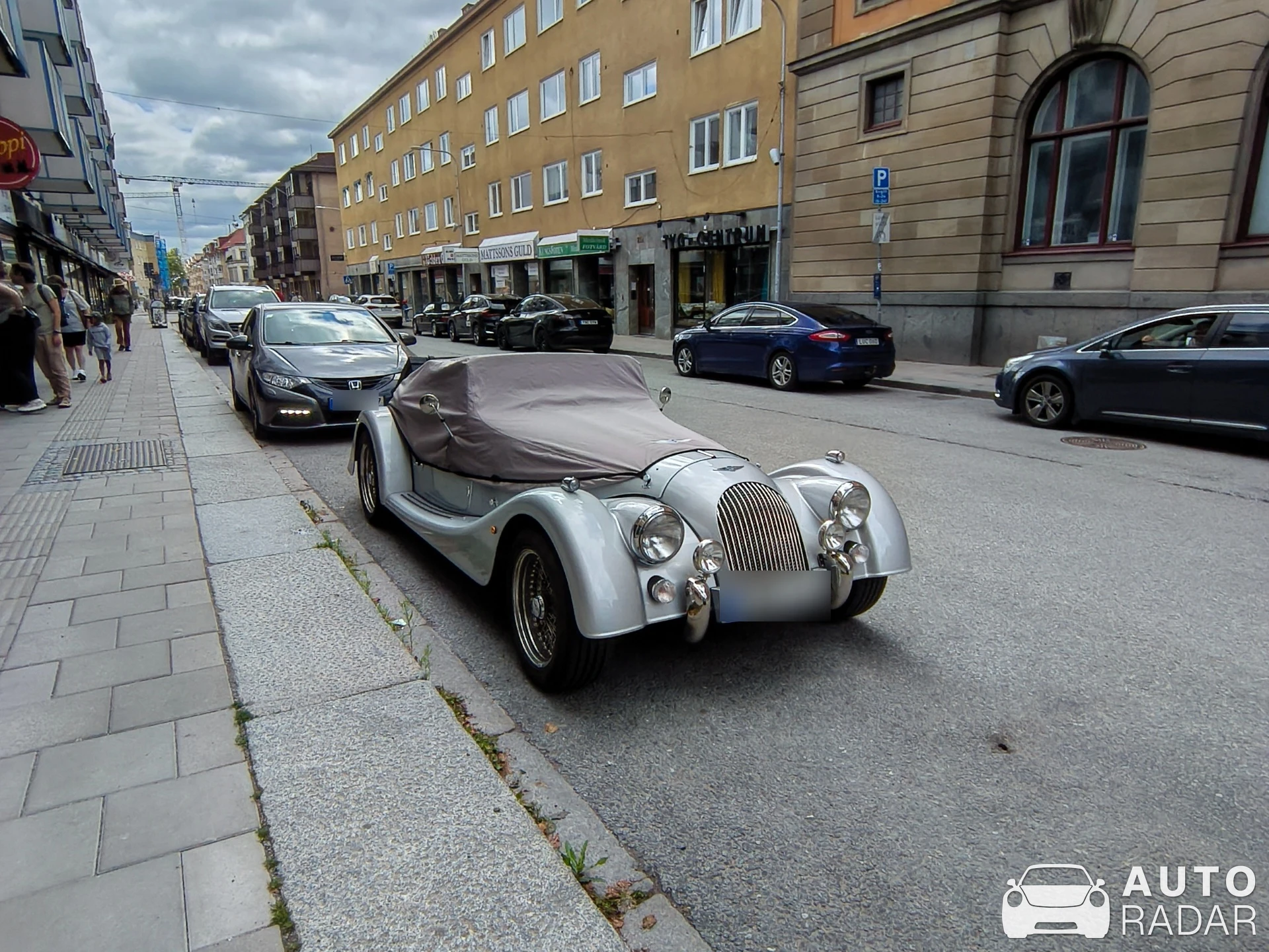 Morgan Aeromax Roadster spotted in Uppsala