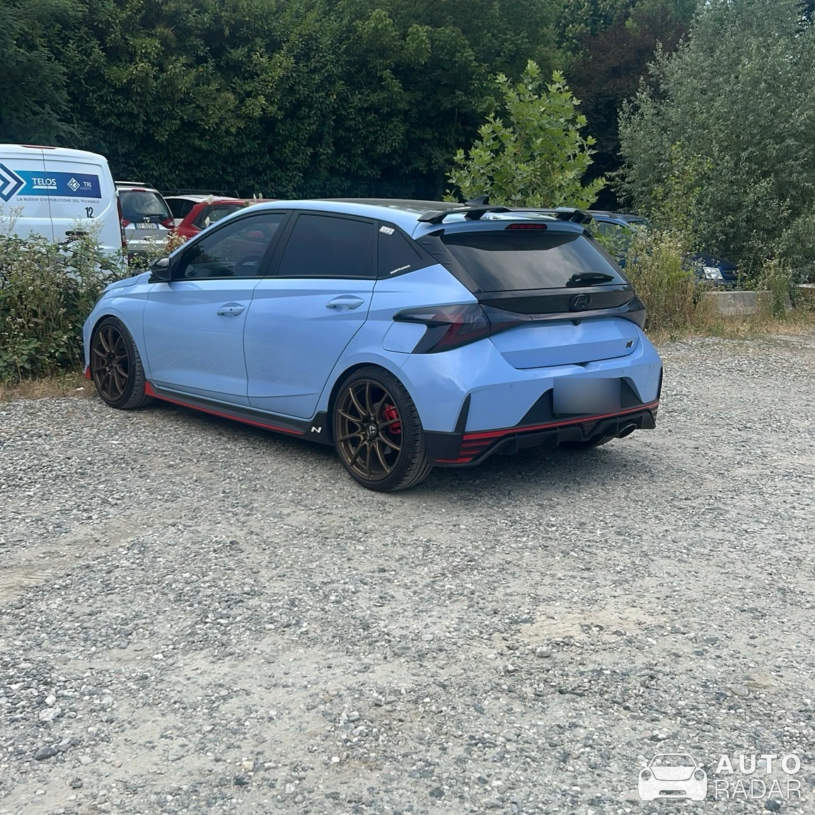 Hyundai i20 N spotted in Chieri