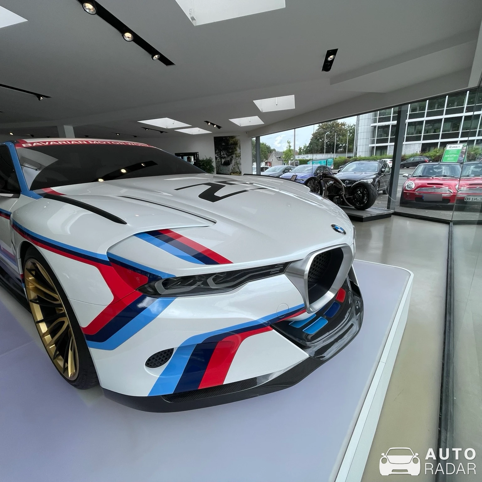 BMW 3.0 CSL Hommage spotted in Dortmund