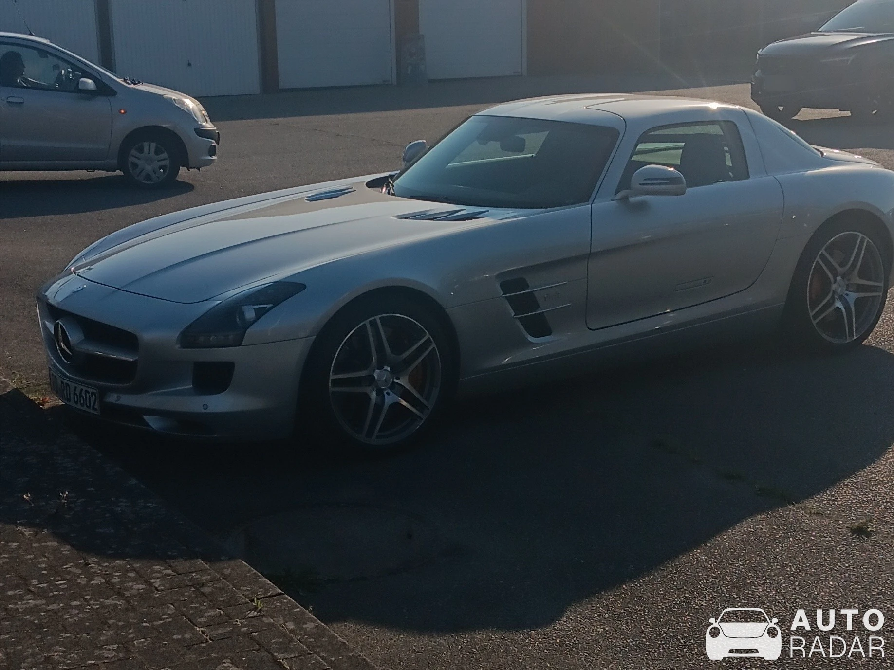 Mercedes-Benz SLS AMG spotted in Rendsburg