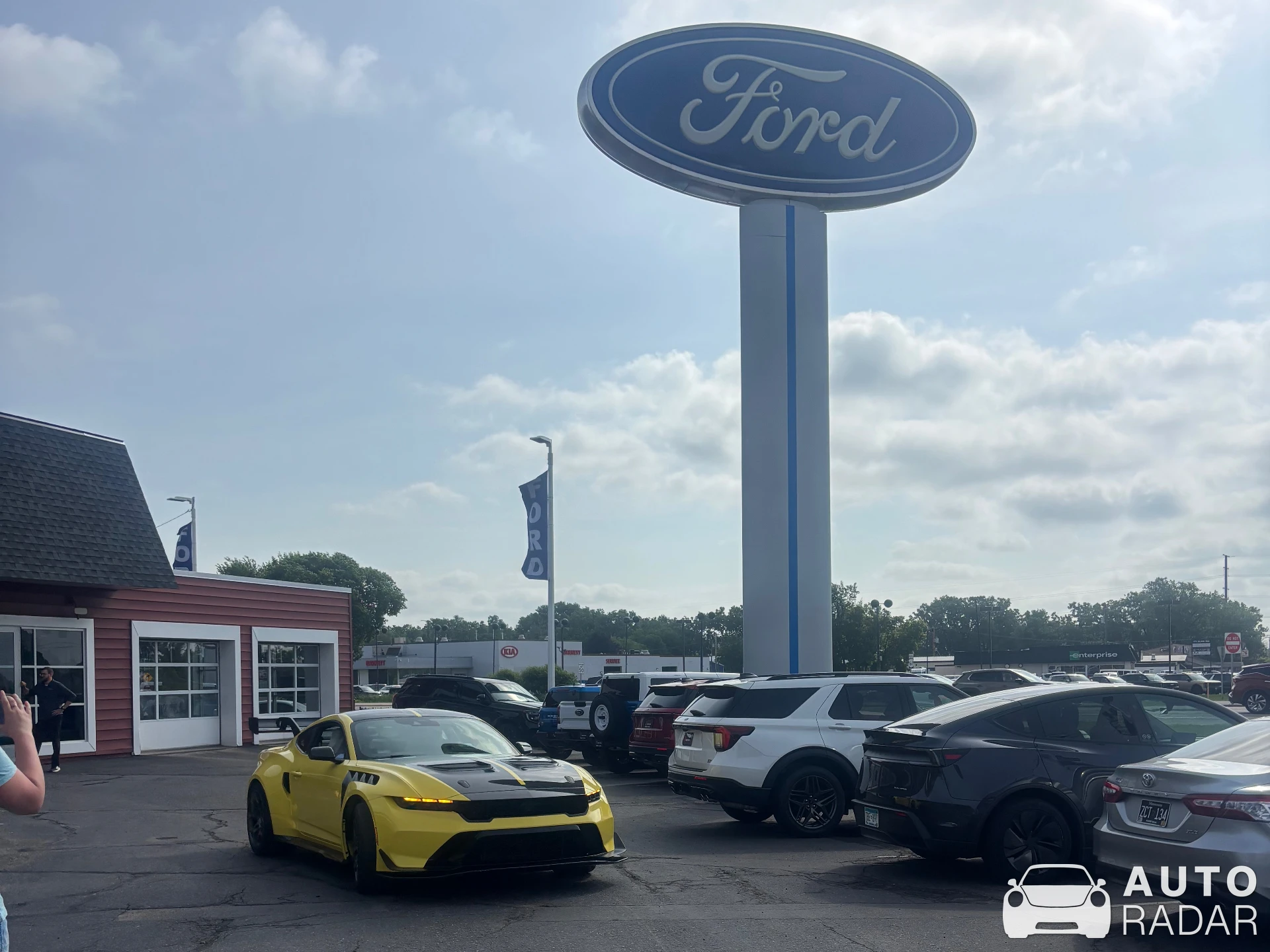 Ford Mustang GTD spotted in Brainerd